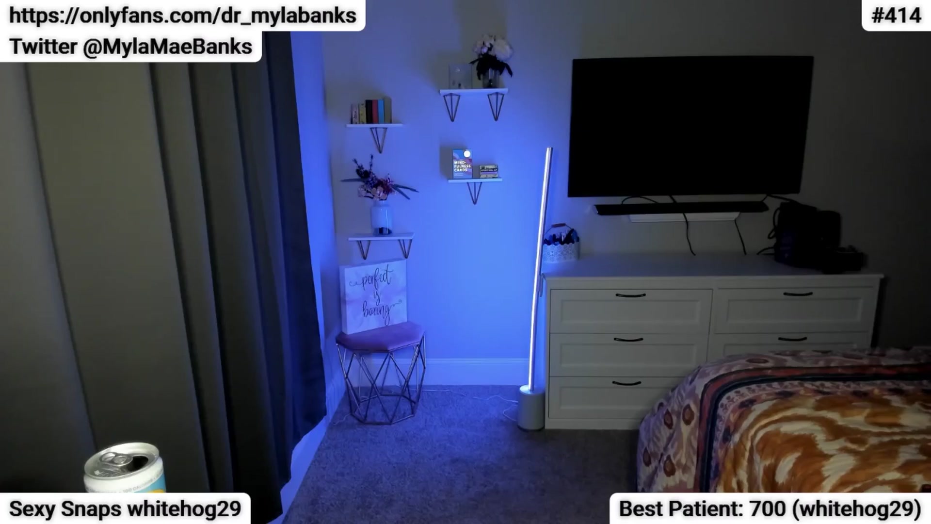 Gallery image thumbnail from MylaBanks's myfreecams stream on, 04/12/2024, 05:49 image 10 of 20
