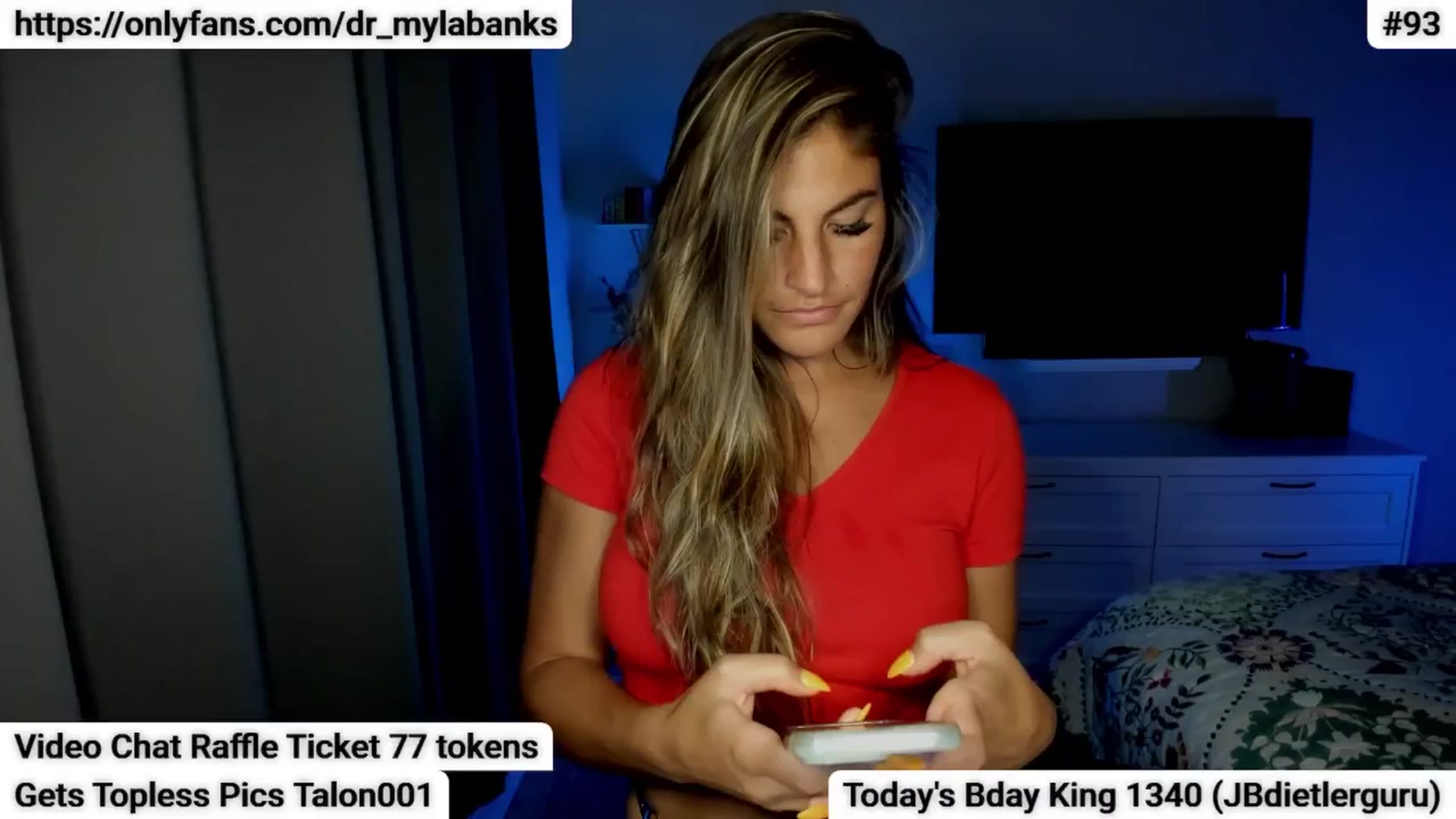 Gallery image thumbnail from MylaBanks's myfreecams stream on, 07/04/2024, 04:57 image 18 of 20