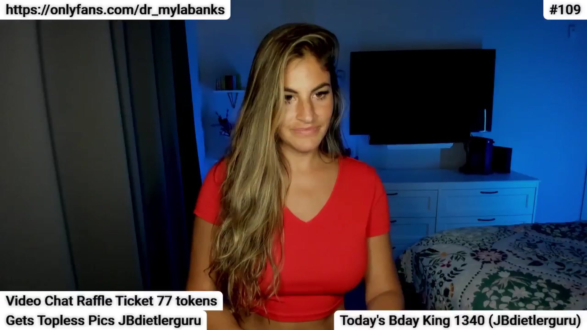 Gallery image thumbnail from MylaBanks's myfreecams stream on, 07/04/2024, 04:57 image 10 of 20