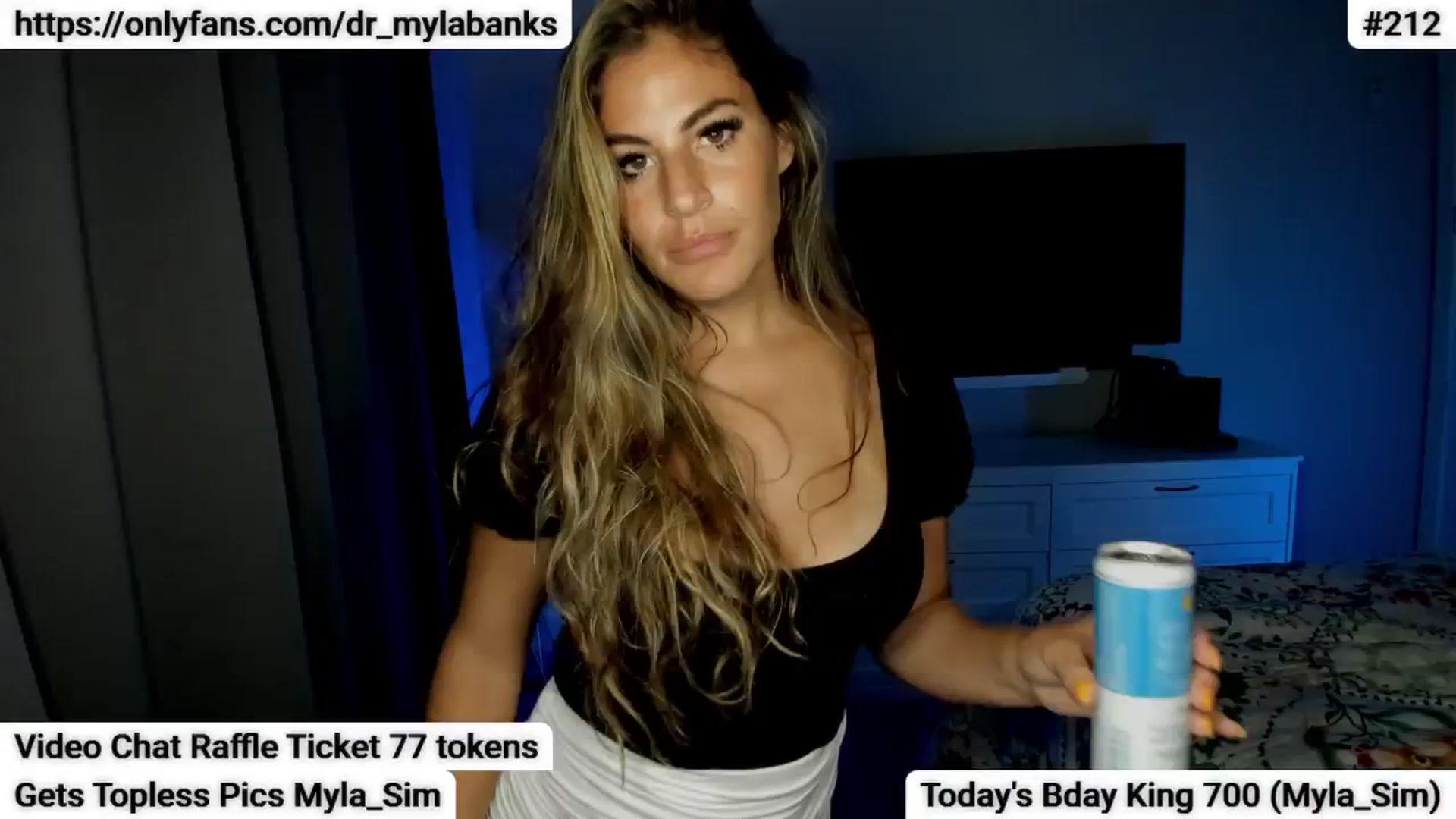 Gallery image thumbnail from MylaBanks's myfreecams stream on, 07/13/2024, 05:59 image 6 of 20