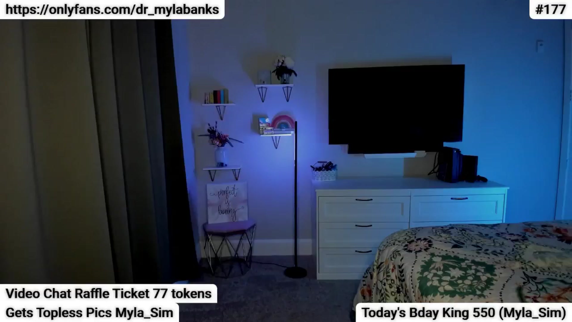 Gallery image thumbnail from MylaBanks's myfreecams stream on, 07/17/2024, 05:07 image 6 of 20