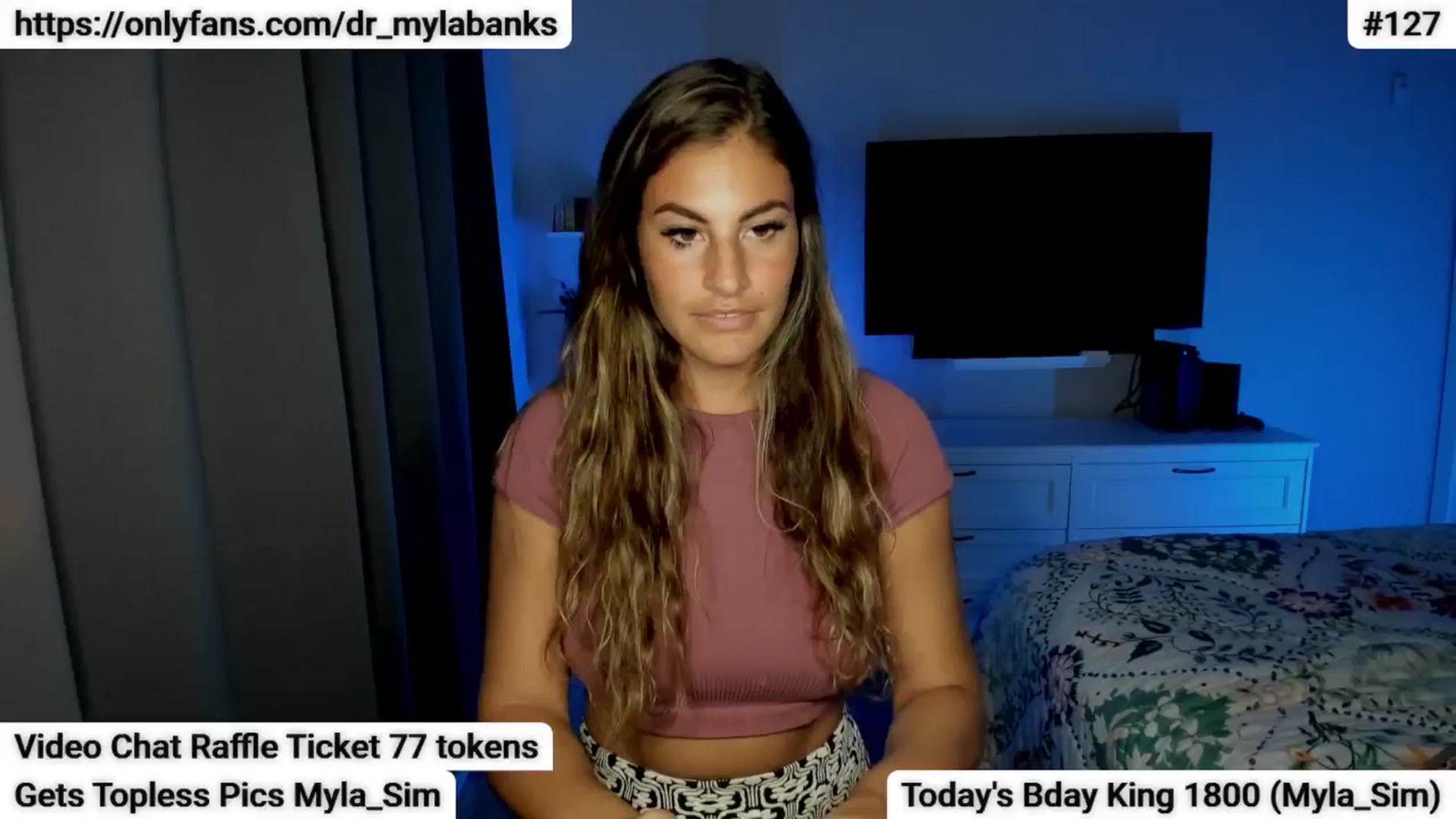 Gallery image thumbnail from MylaBanks's myfreecams stream on, 07/17/2024, 22:28 image 5 of 20