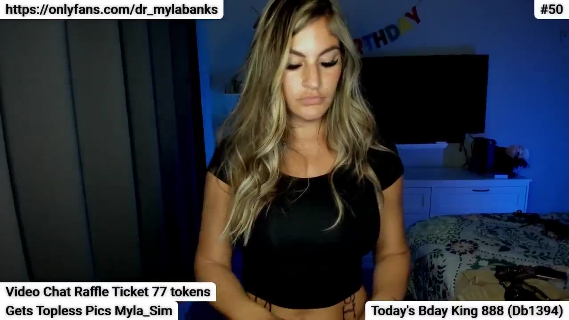 Gallery image thumbnail from MylaBanks's myfreecams stream on, 07/28/2024, 05:01 image 16 of 20