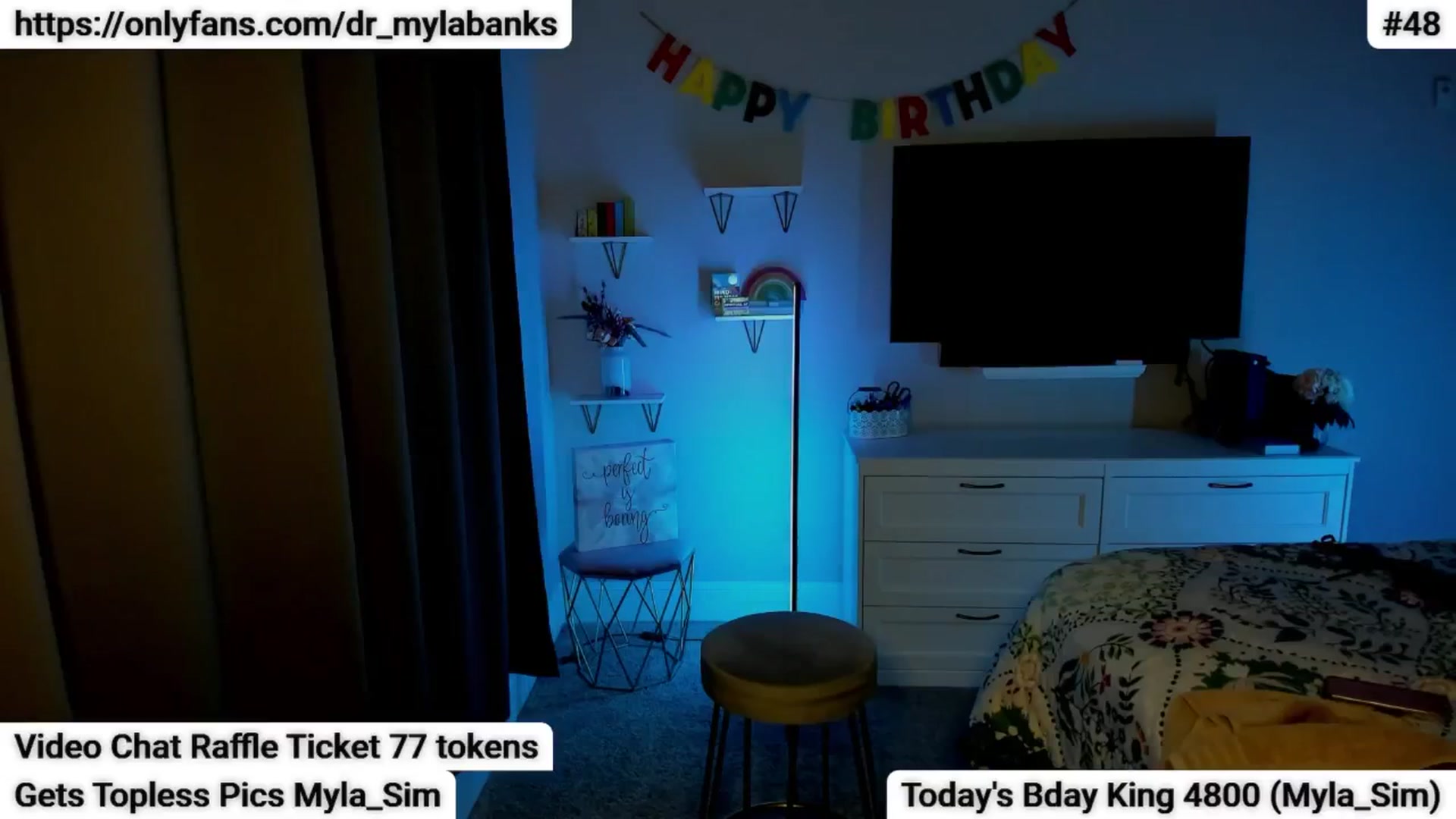 Gallery image thumbnail from MylaBanks's myfreecams stream on, 07/28/2024, 05:01 image 17 of 20