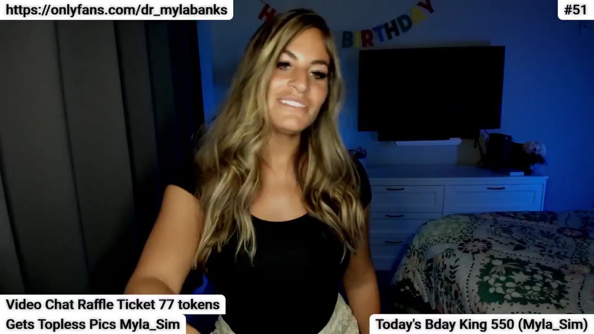 Gallery image thumbnail from MylaBanks's myfreecams stream on, 07/28/2024, 05:01 image 2 of 20
