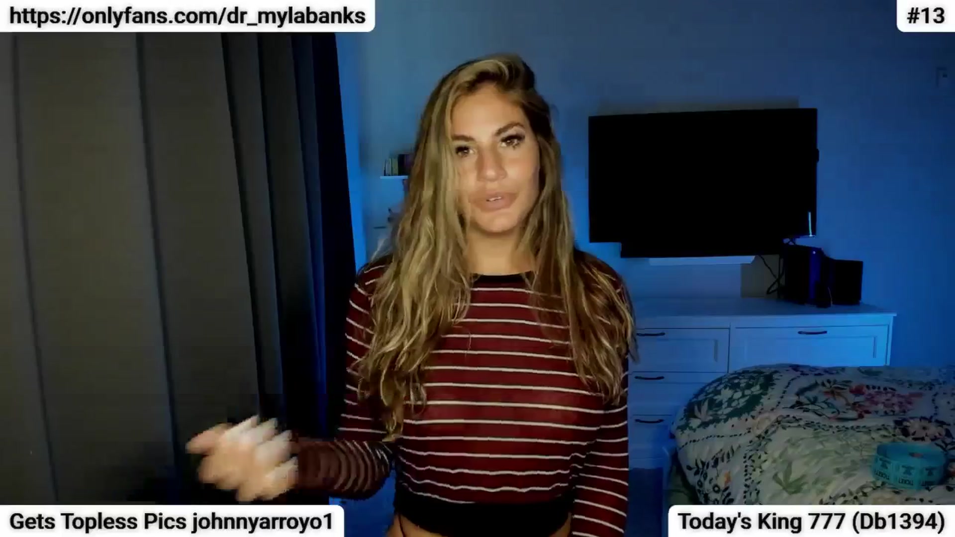 Gallery image thumbnail from MylaBanks's myfreecams stream on, 09/10/2024, 19:02 image 13 of 20