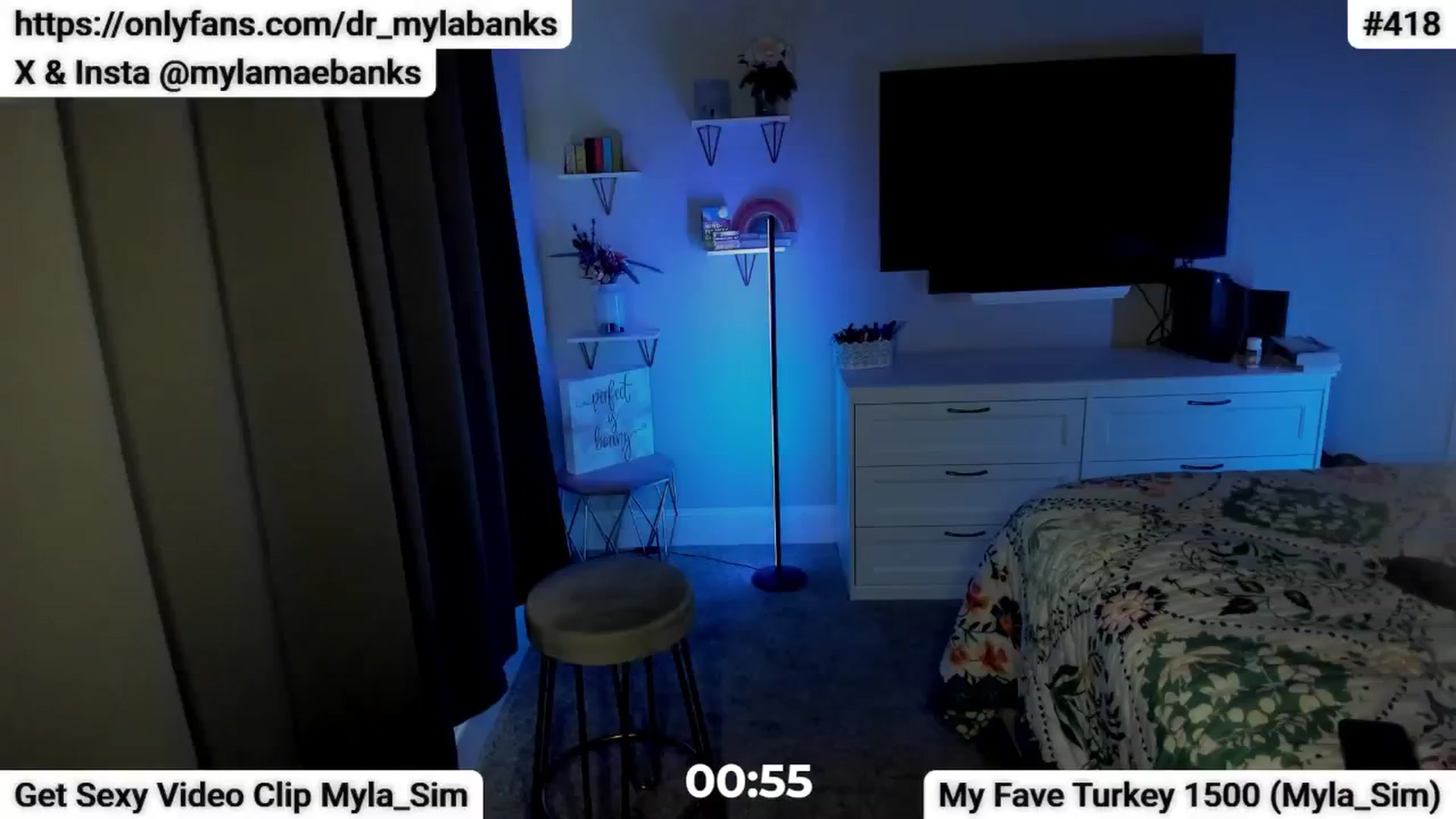 Gallery image thumbnail from MylaBanks's myfreecams stream on, 11/02/2024, 20:41 image 18 of 20
