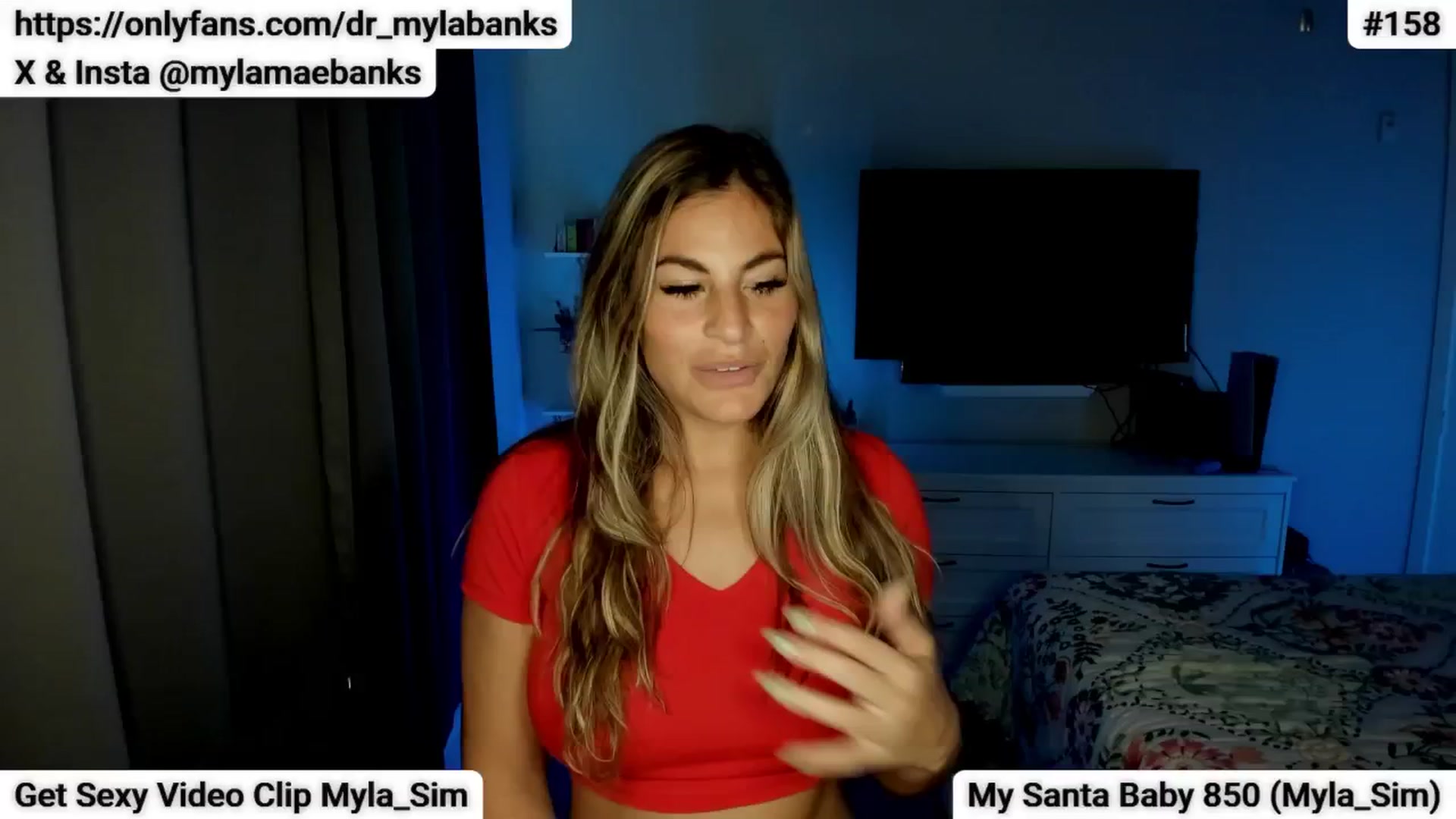 Gallery image thumbnail from MylaBanks's myfreecams stream on, 12/15/2024, 22:25 image 16 of 20