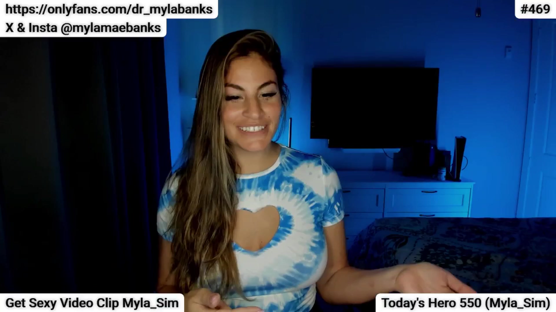 Gallery image thumbnail from MylaBanks's myfreecams stream on, 01/12/2025, 23:33 image 8 of 20