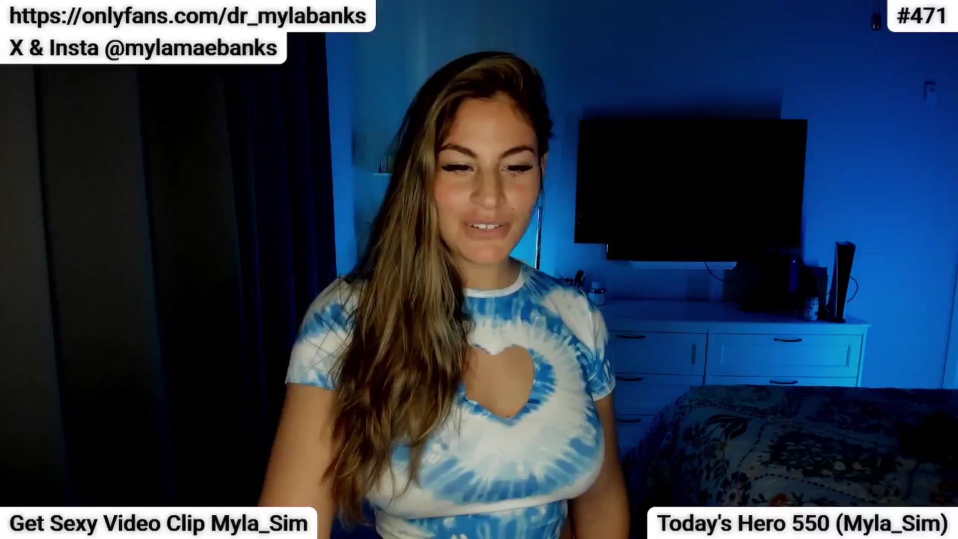 Gallery image thumbnail from MylaBanks's myfreecams stream on, 01/12/2025, 23:33 image 10 of 20