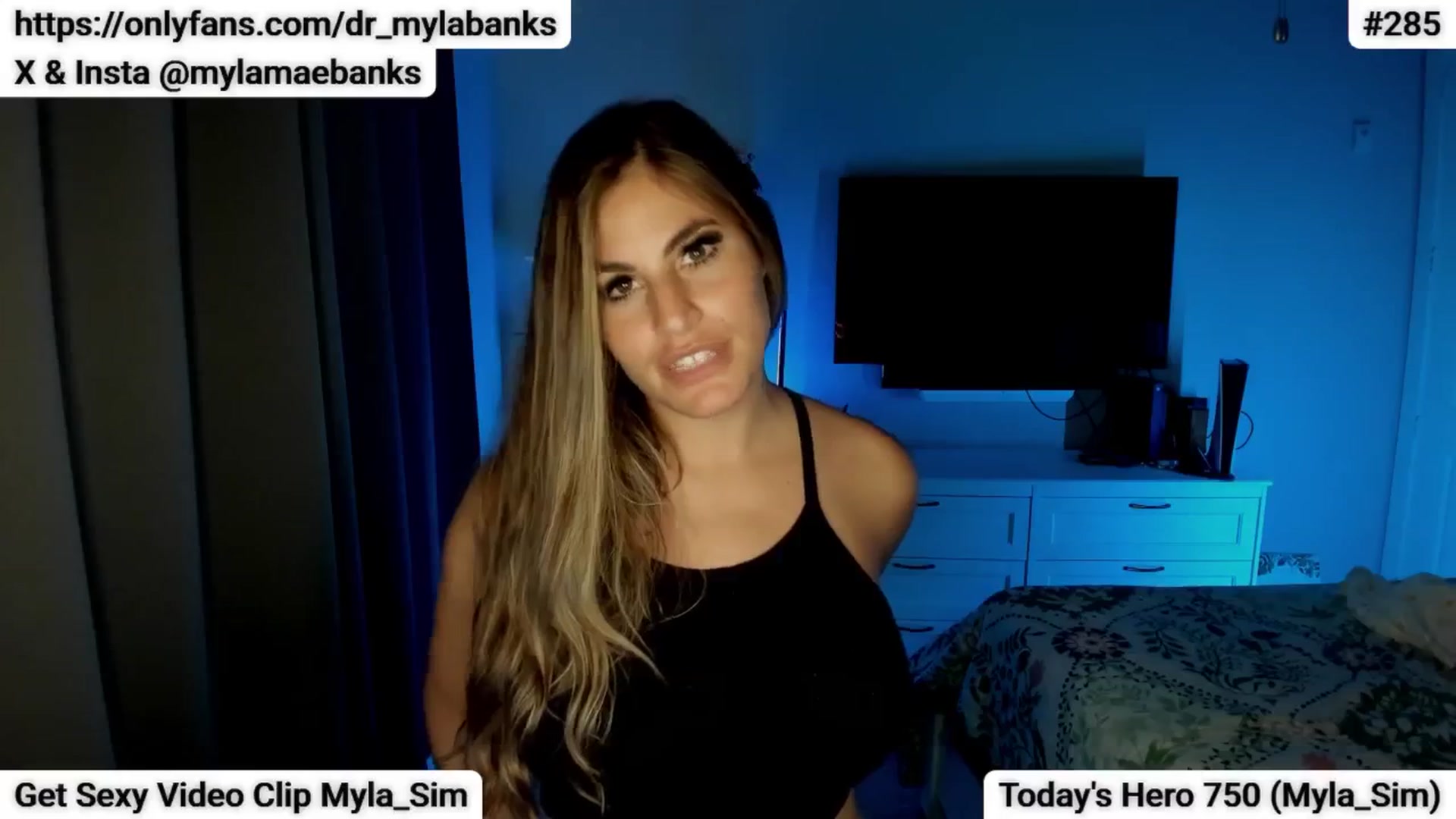 Gallery image thumbnail from MylaBanks's myfreecams stream on, 01/15/2025, 22:46 image 18 of 20