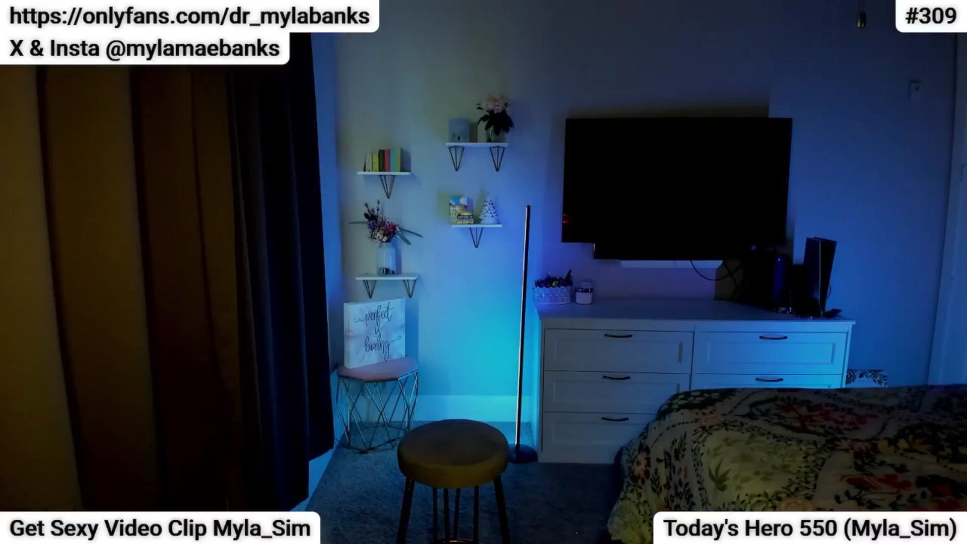 Gallery image thumbnail from MylaBanks's myfreecams stream on, 01/16/2025, 21:05 image 8 of 20