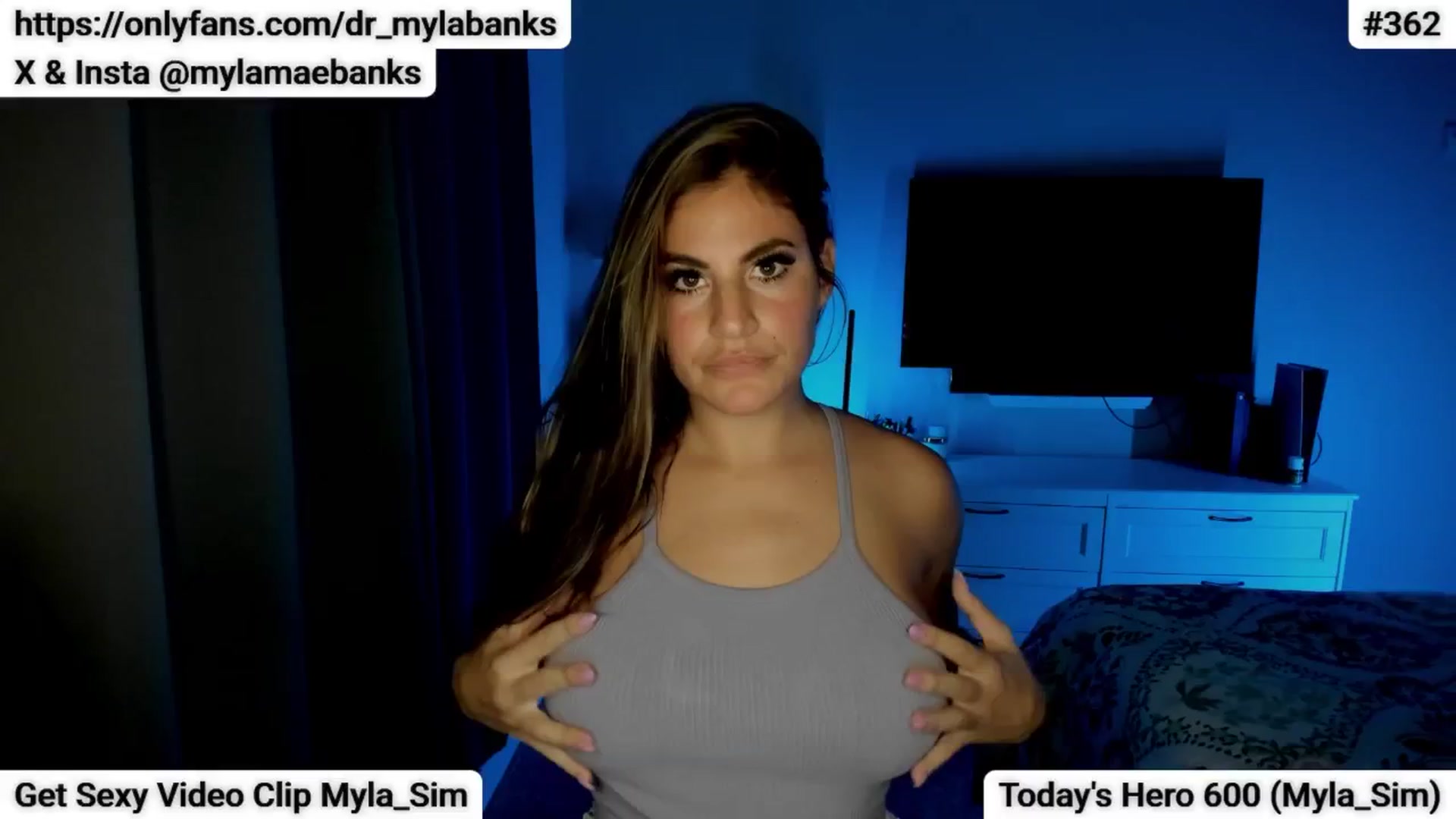 Gallery image thumbnail from MylaBanks's myfreecams stream on, 01/19/2025, 04:38 image 10 of 20