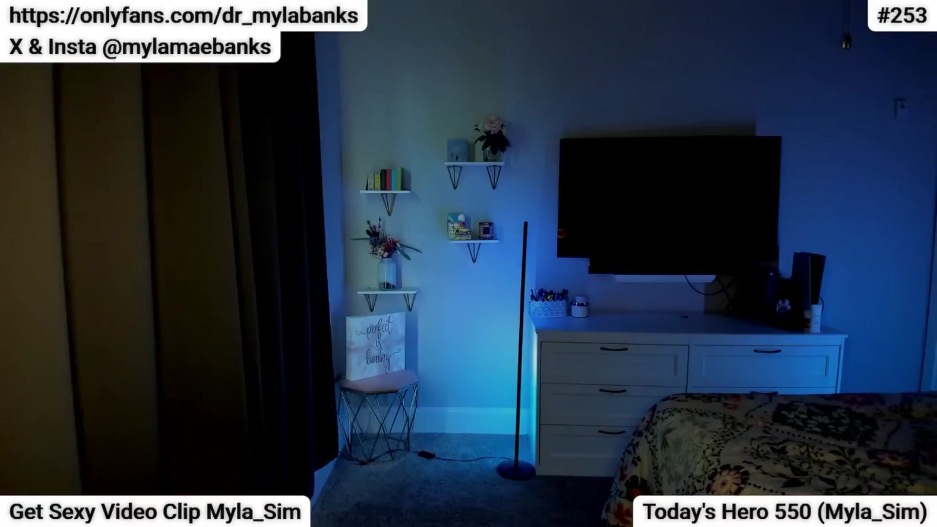 Gallery image thumbnail from MylaBanks's myfreecams stream on, 01/22/2025, 21:36 image 4 of 20