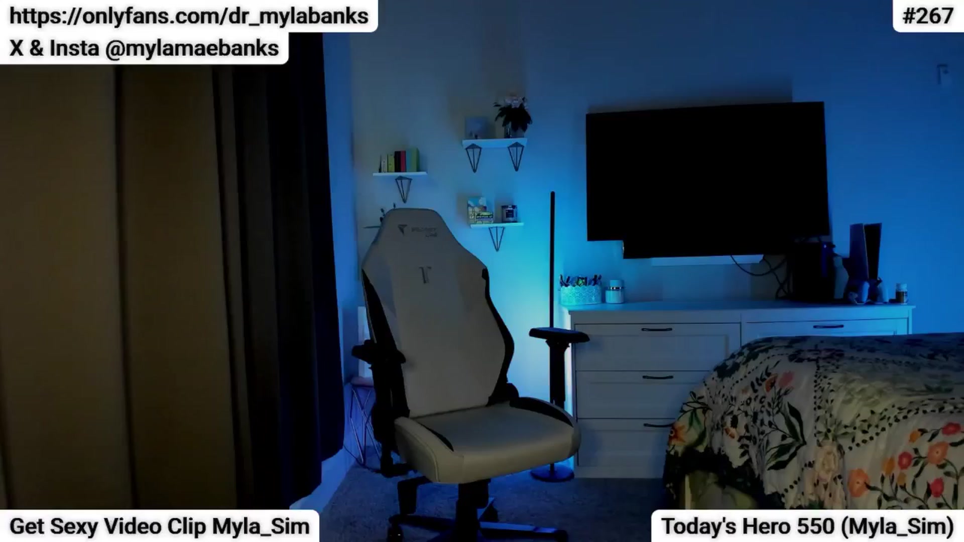 Gallery image thumbnail from MylaBanks's myfreecams stream on, 01/29/2025, 20:34 image 7 of 20