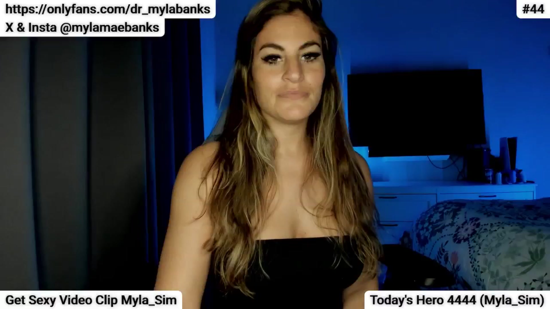 Gallery image thumbnail from MylaBanks's myfreecams stream on, 02/02/2025, 02:52 image 13 of 20