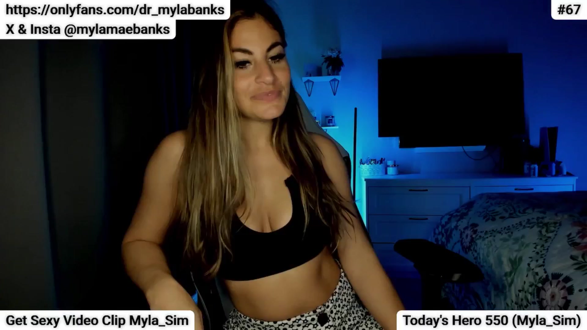 Gallery image thumbnail from MylaBanks's myfreecams stream on, 02/03/2025, 20:32 image 11 of 20