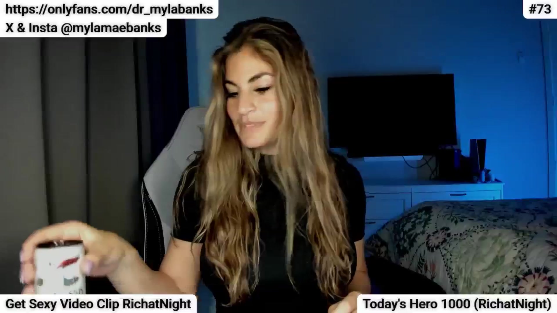 Gallery image thumbnail from MylaBanks's myfreecams stream on, 02/04/2025, 20:35 image 15 of 20