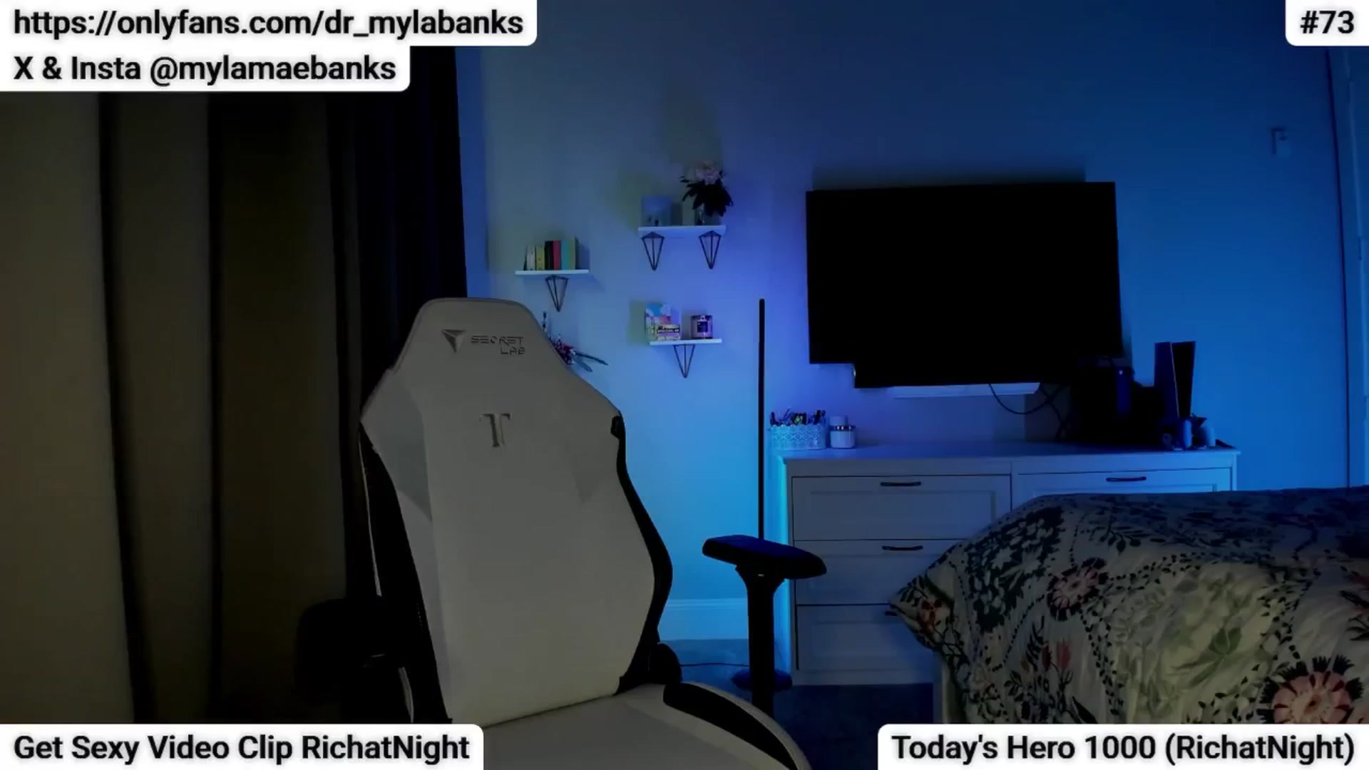 Gallery image thumbnail from MylaBanks's myfreecams stream on, 02/04/2025, 20:35 image 14 of 20