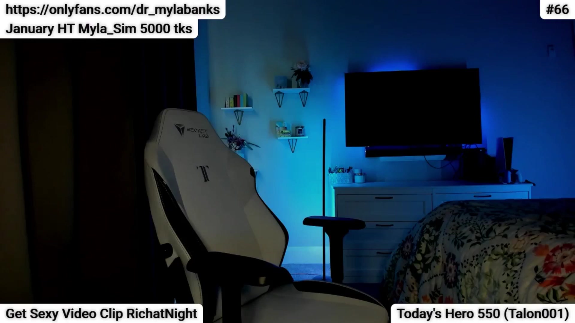 Gallery image thumbnail from MylaBanks's myfreecams stream on, 02/05/2025, 20:32 image 18 of 20