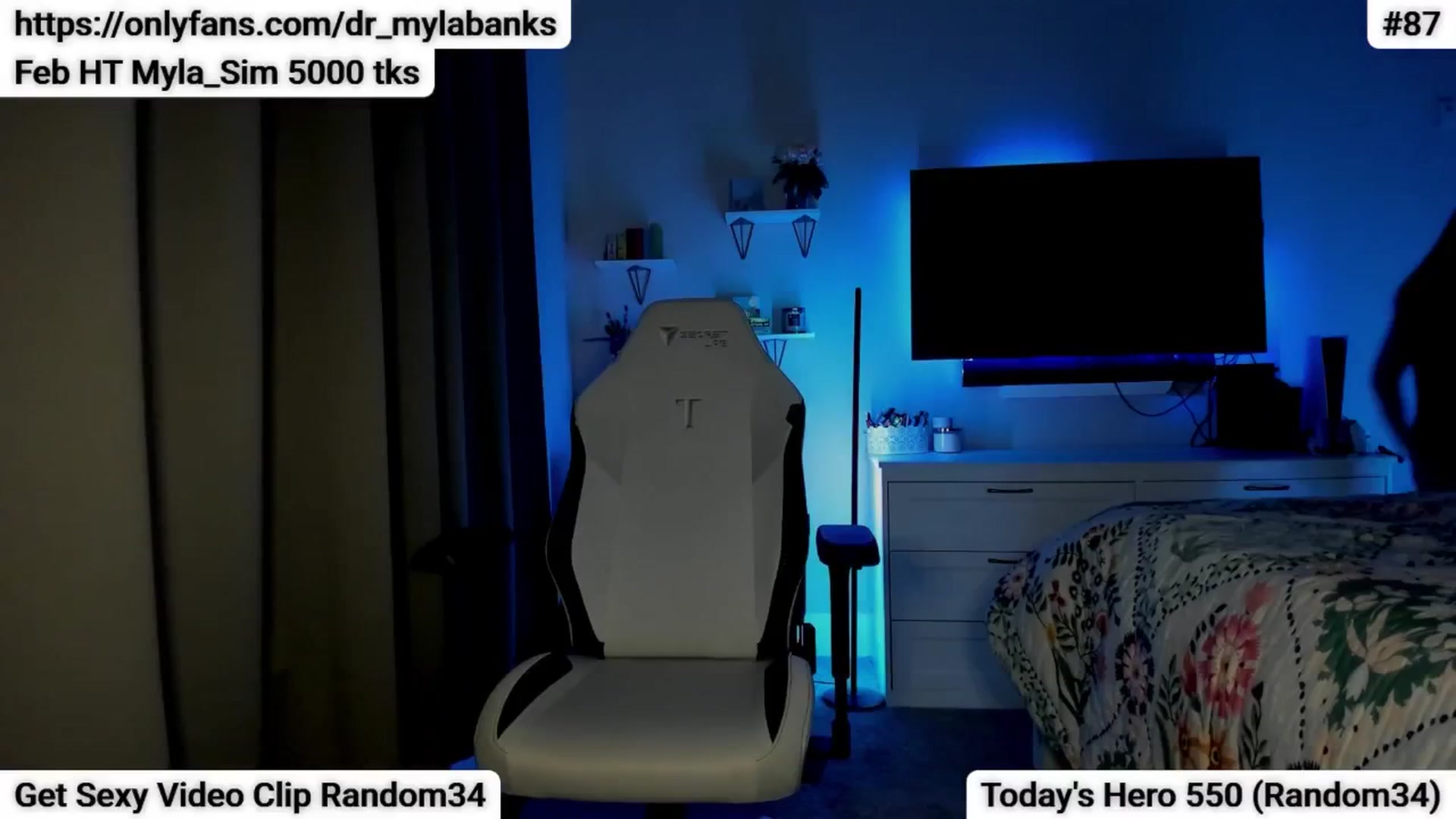 Gallery image thumbnail from MylaBanks's myfreecams stream on, 02/08/2025, 04:37 image 2 of 20