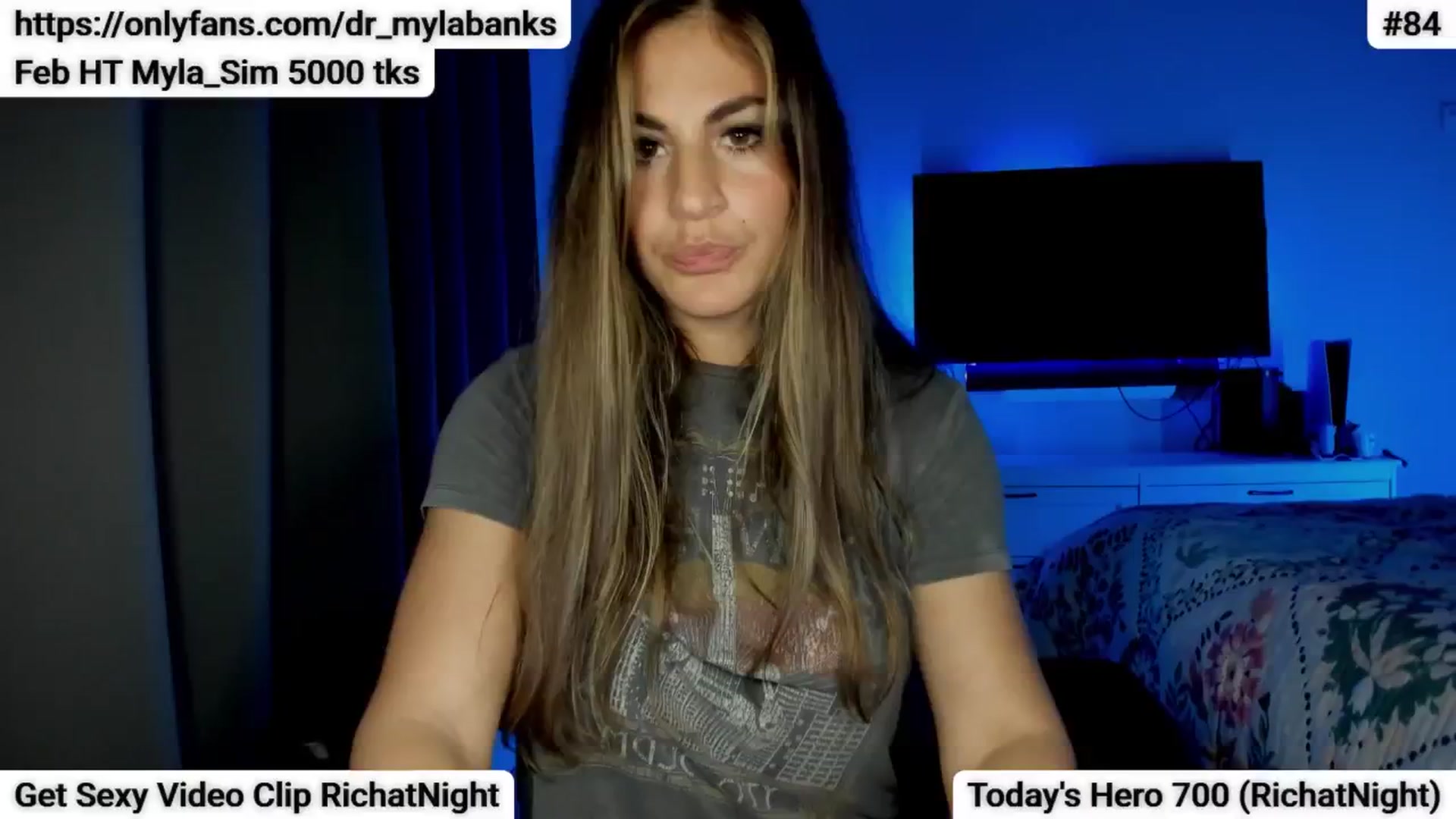 Gallery image thumbnail from MylaBanks's myfreecams stream on, 02/08/2025, 04:37 image 4 of 20