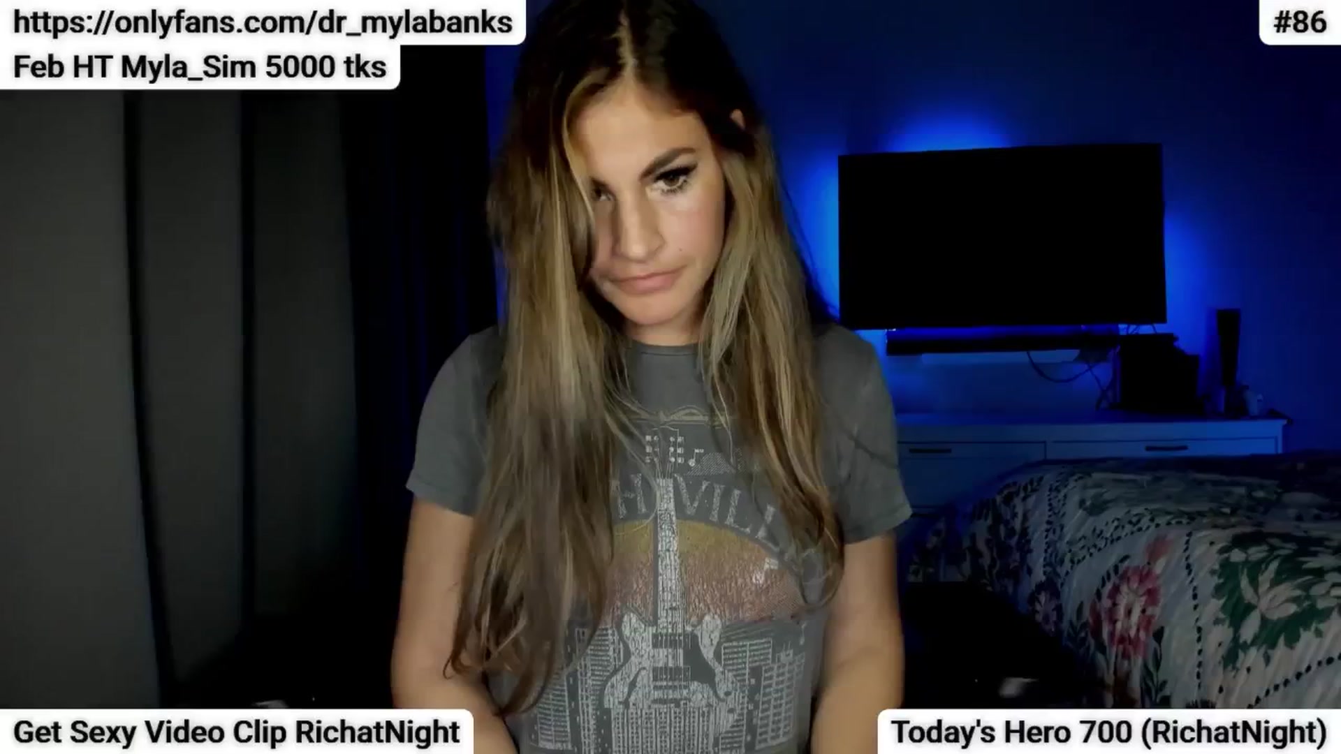 Gallery image thumbnail from MylaBanks's myfreecams stream on, 02/08/2025, 04:37 image 3 of 20