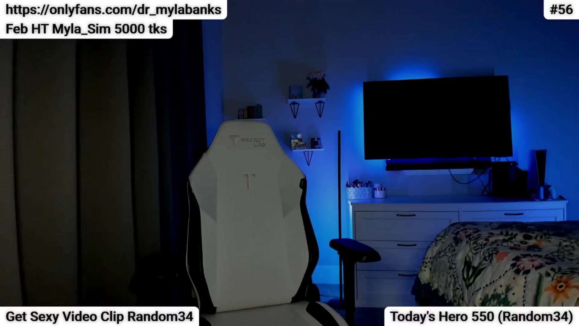 Gallery image thumbnail from MylaBanks's myfreecams stream on, 02/09/2025, 05:08 image 8 of 20