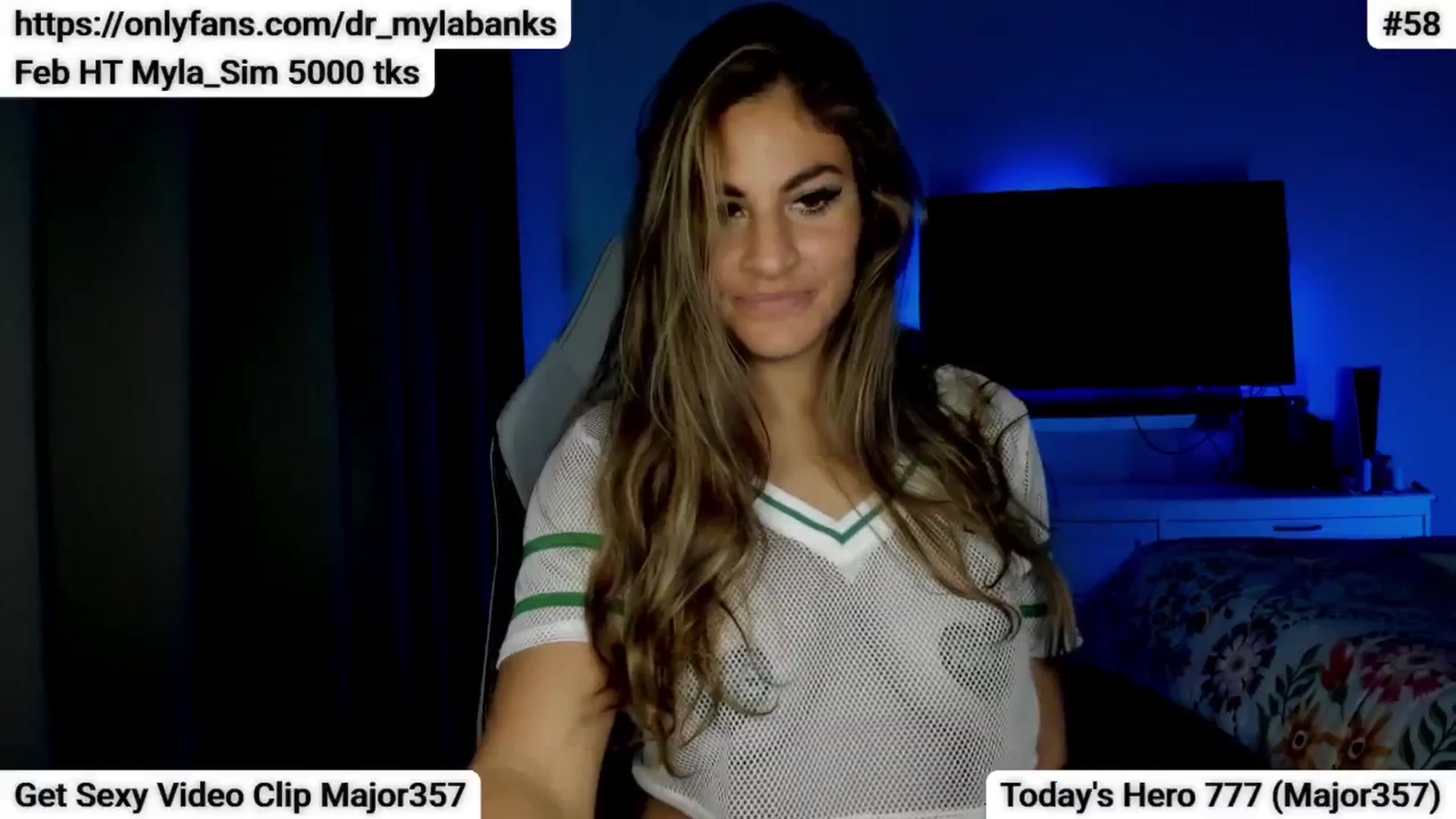 Gallery image thumbnail from MylaBanks's myfreecams stream on, 02/09/2025, 20:04 image 11 of 20