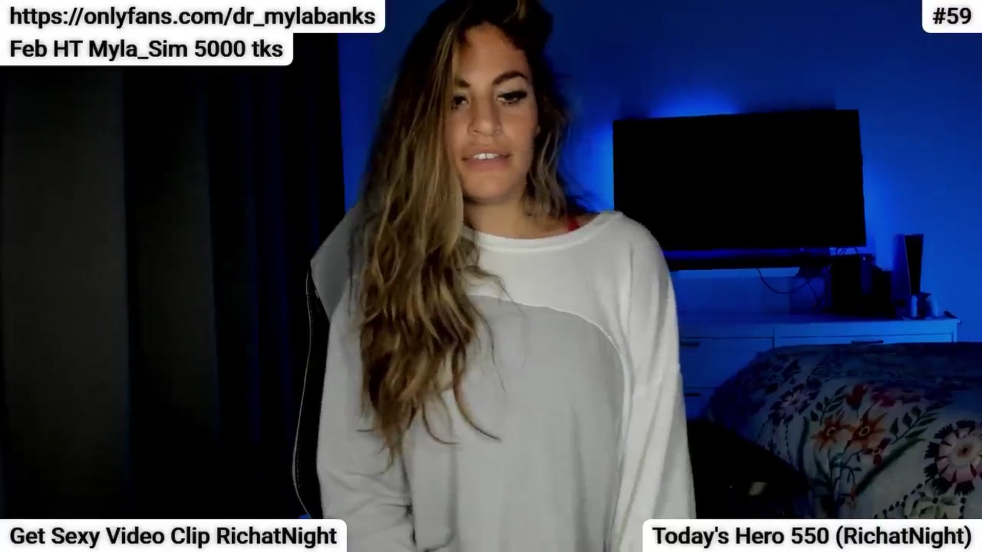 Gallery image thumbnail from MylaBanks's myfreecams stream on, 02/10/2025, 20:31 image 9 of 20