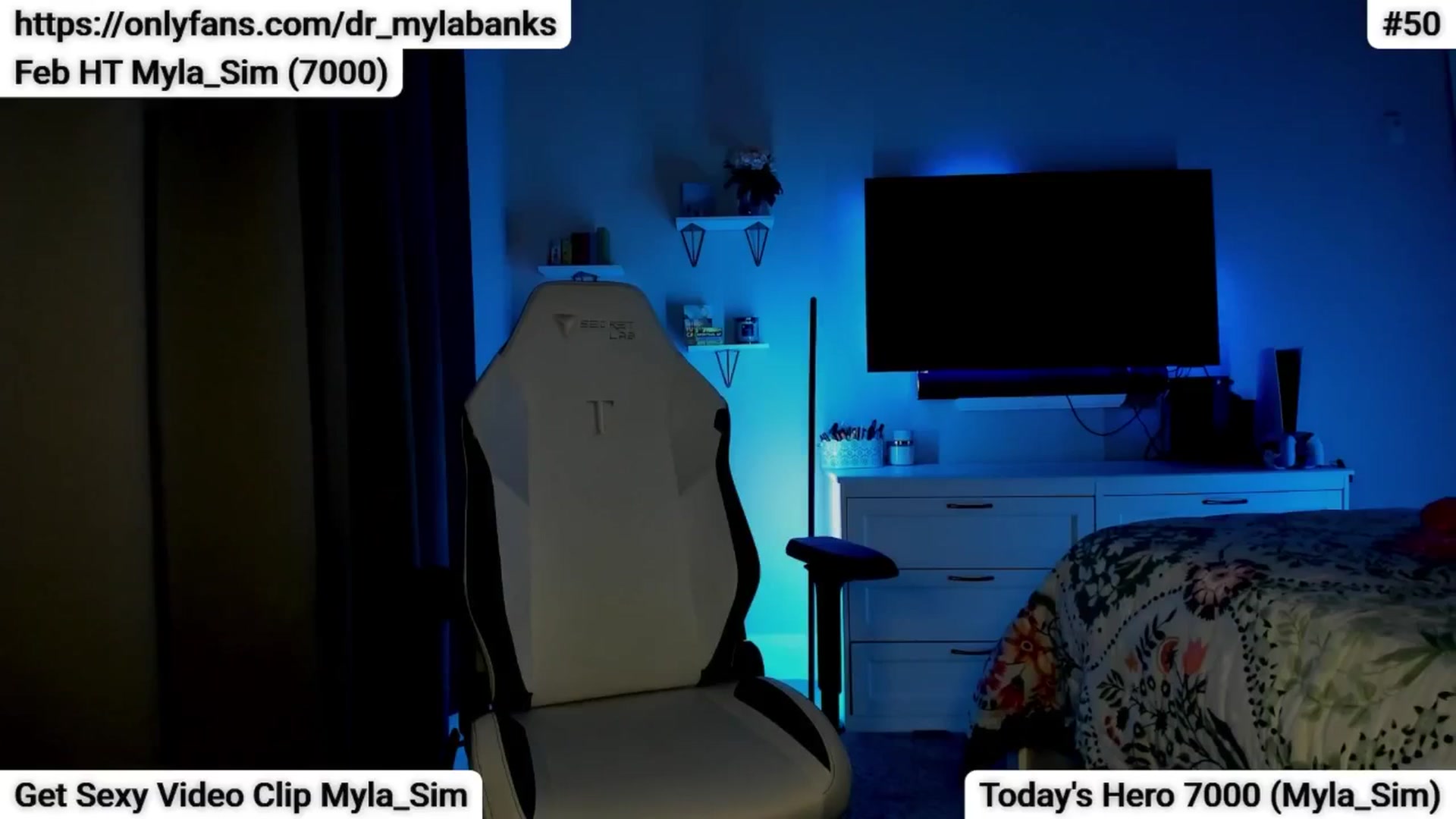Gallery image thumbnail from MylaBanks's myfreecams stream on, 02/15/2025, 06:07 image 17 of 20