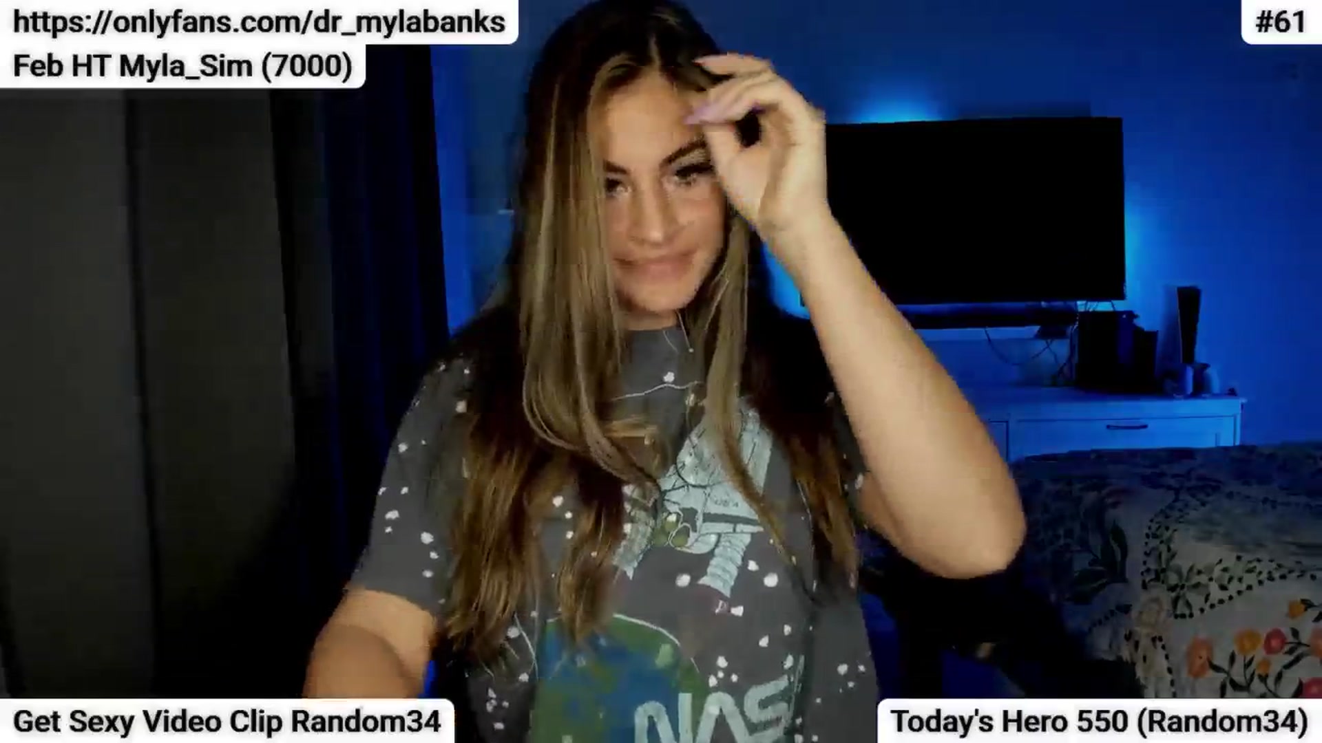 Gallery image thumbnail from MylaBanks's myfreecams stream on, 02/19/2025, 01:44 image 4 of 20