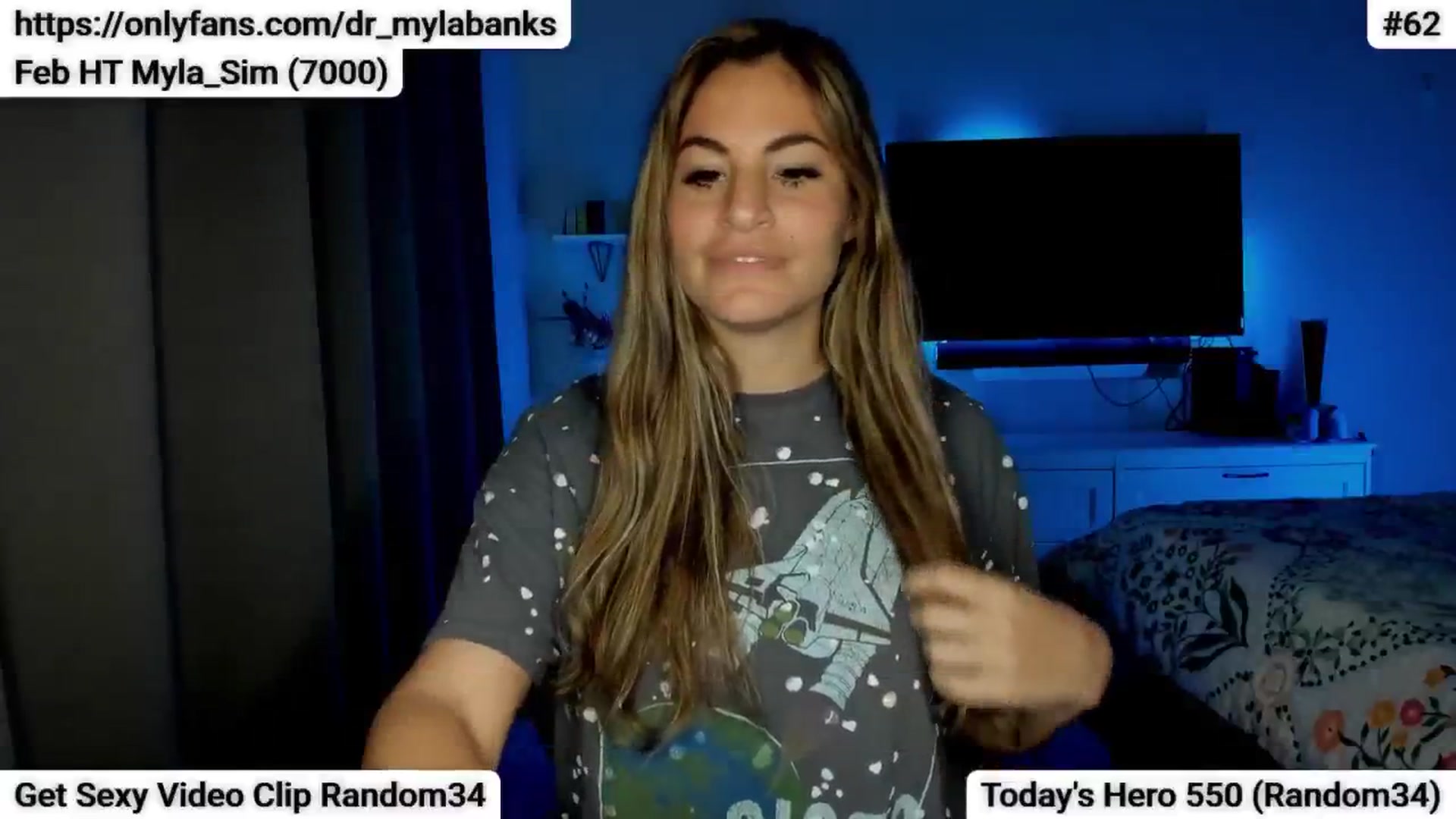 Gallery image thumbnail from MylaBanks's myfreecams stream on, 02/19/2025, 01:44 image 6 of 20