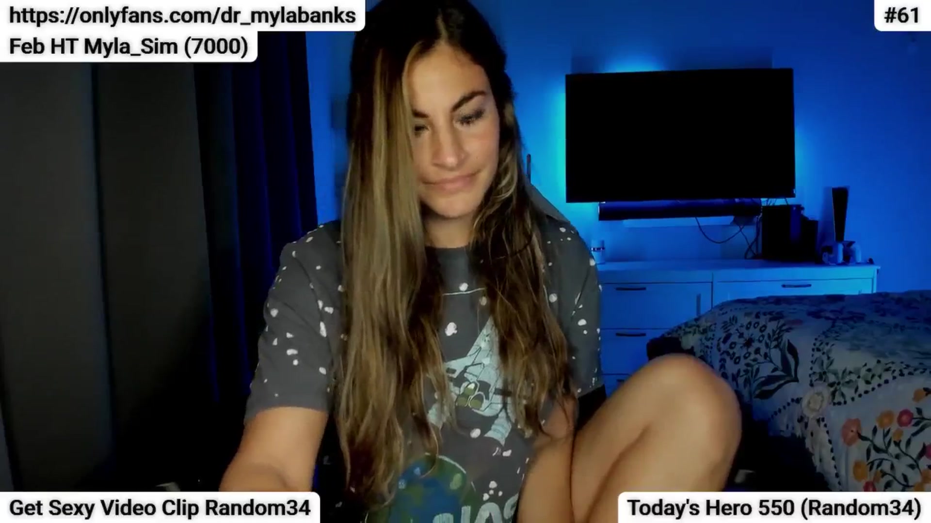 Gallery image thumbnail from MylaBanks's myfreecams stream on, 02/19/2025, 01:44 image 3 of 20
