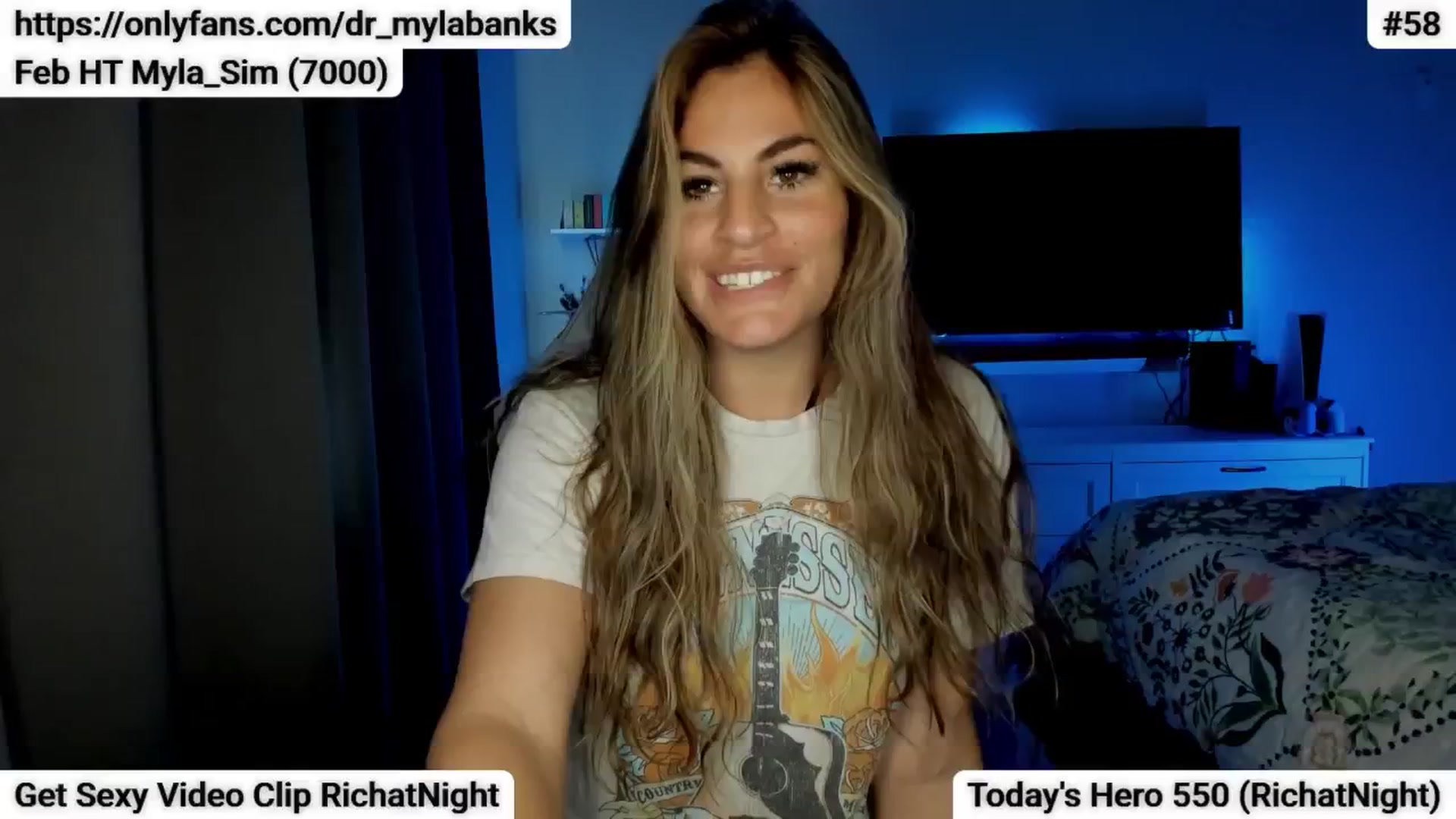 Gallery image thumbnail from MylaBanks's myfreecams stream on, 02/19/2025, 20:32 image 11 of 20