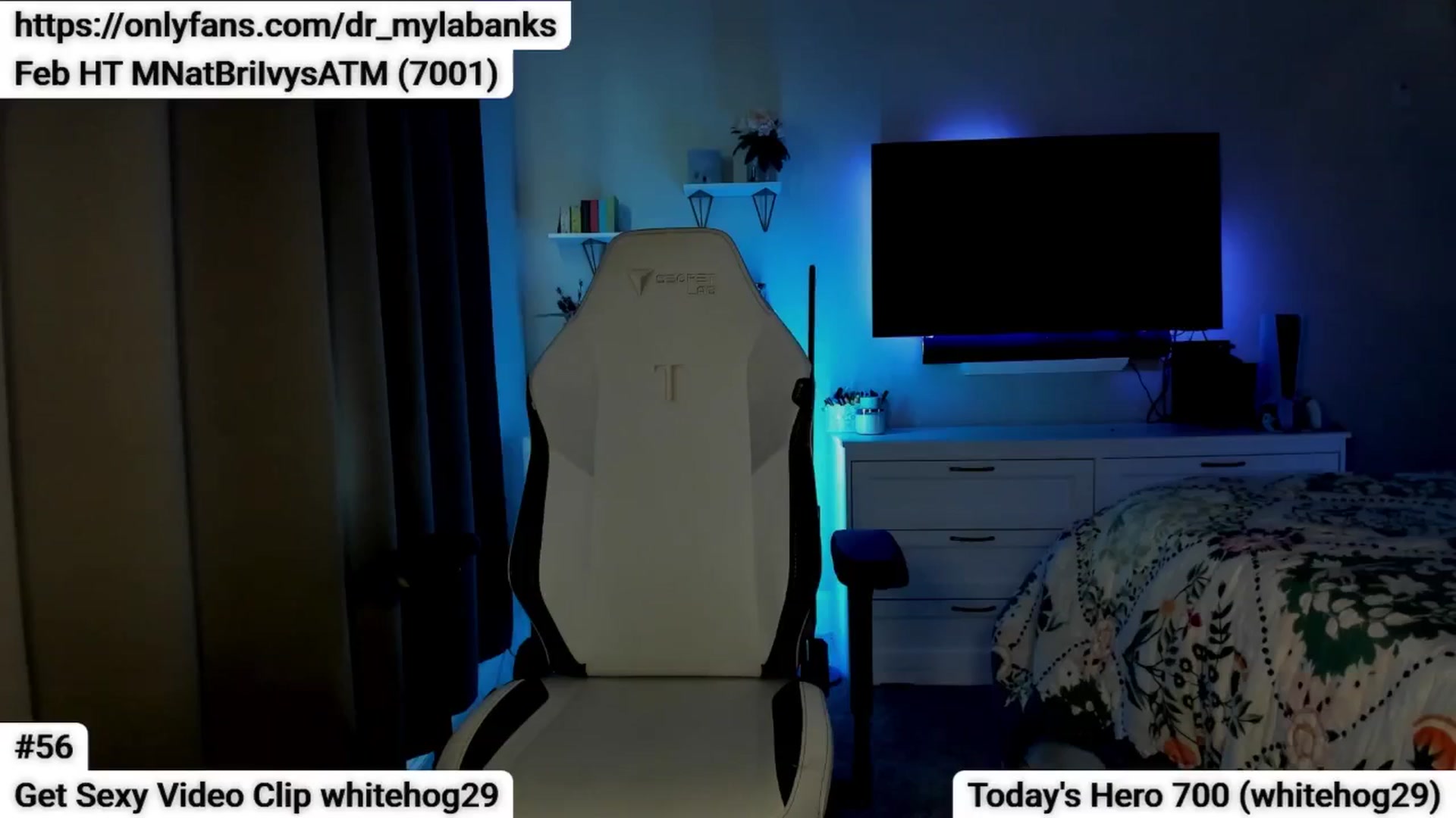 Gallery image thumbnail from MylaBanks's myfreecams stream on, 02/23/2025, 19:40 image 18 of 20