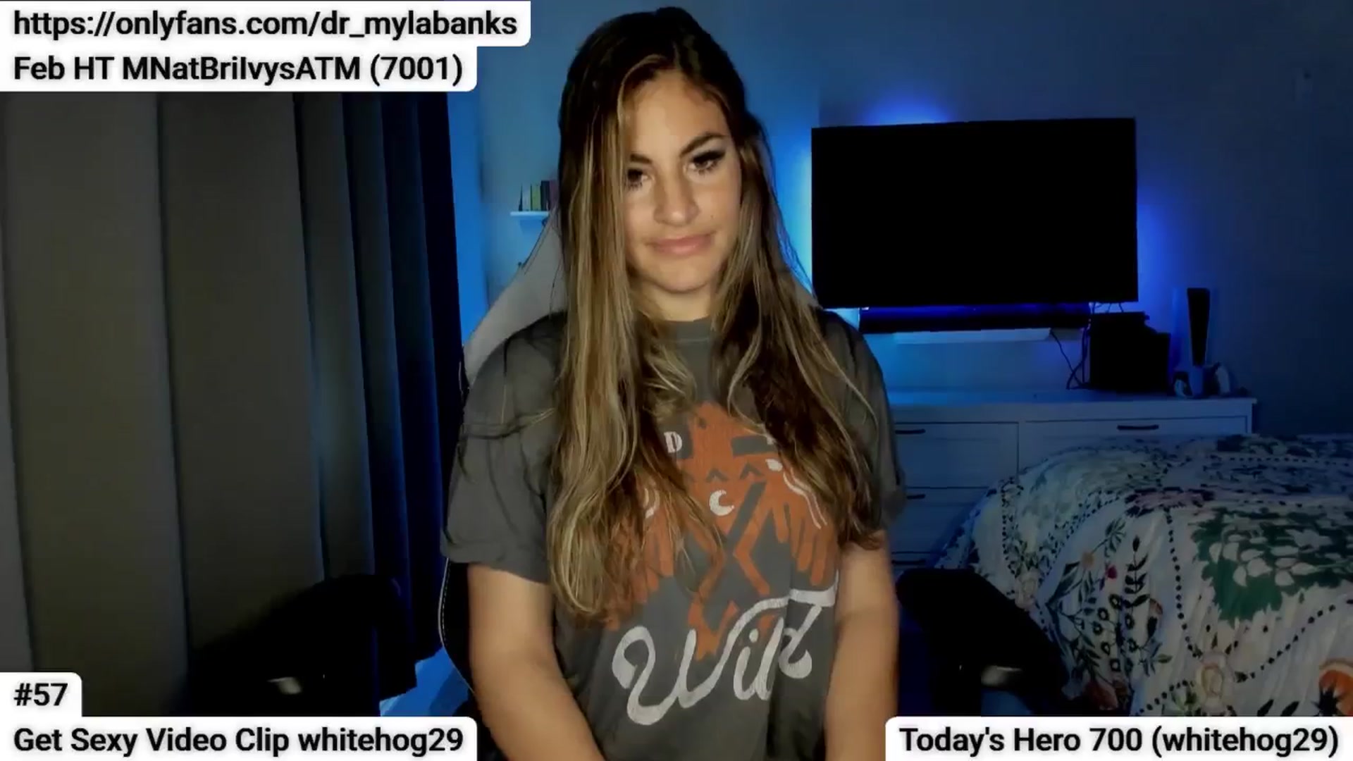 Gallery image thumbnail from MylaBanks's myfreecams stream on, 02/23/2025, 19:40 image 6 of 20