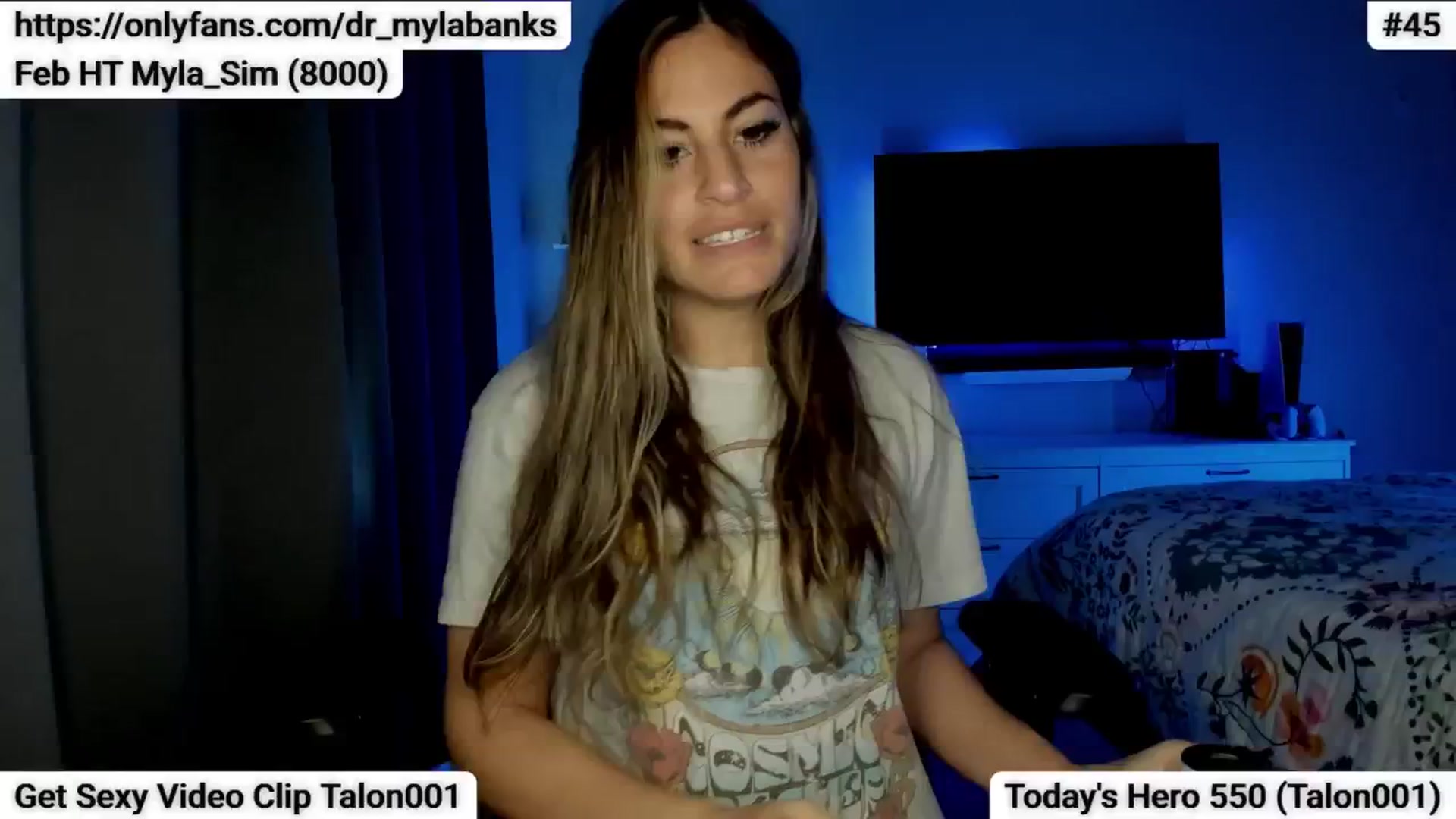 Gallery image thumbnail from MylaBanks's myfreecams stream on, 02/25/2025, 20:55 image 1 of 20