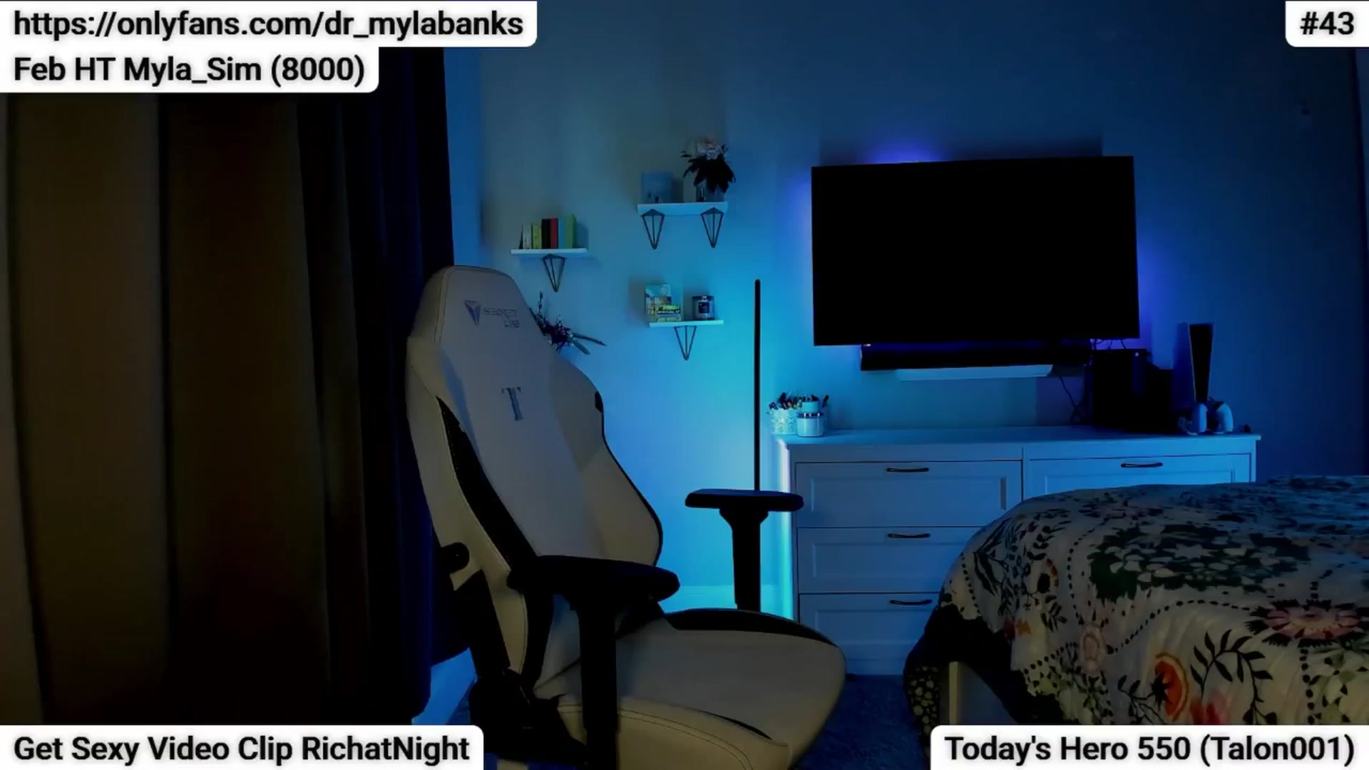 Gallery image thumbnail from MylaBanks's myfreecams stream on, 02/25/2025, 20:55 image 4 of 20