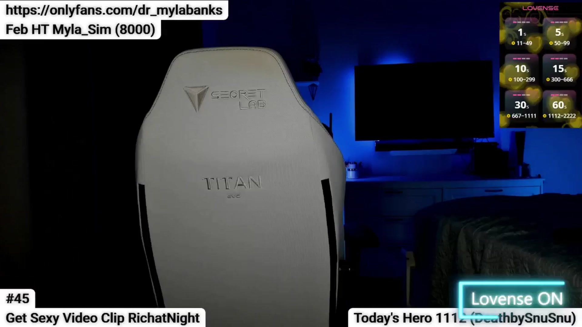 Gallery image thumbnail from MylaBanks's myfreecams stream on, 02/27/2025, 01:25 image 18 of 20