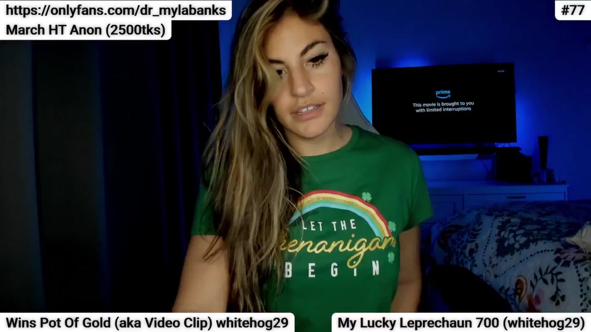 Gallery image thumbnail from MylaBanks's myfreecams stream on, 03/02/2025, 20:22 image 10 of 20