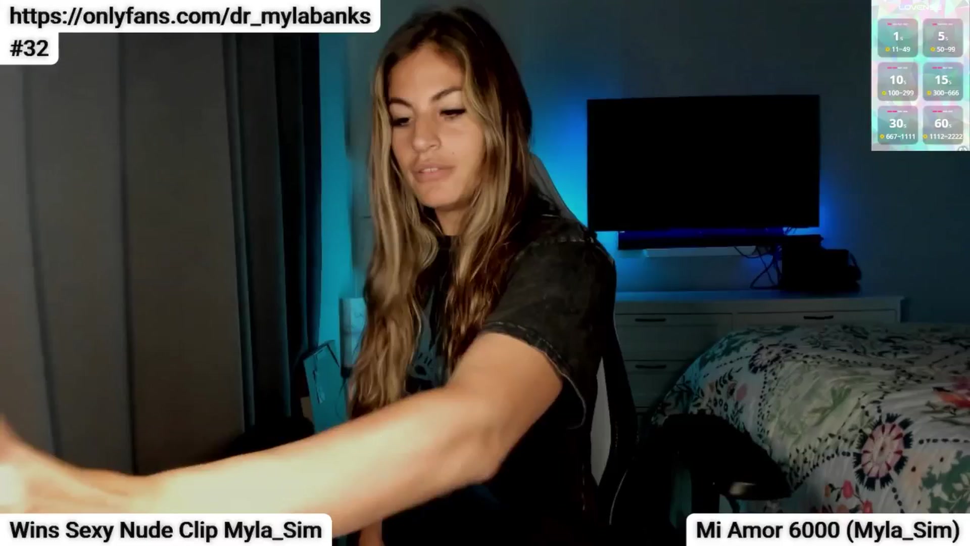 Gallery image thumbnail from MylaBanks's myfreecams stream on, 05/18/2025, 18:45 image 4 of 20