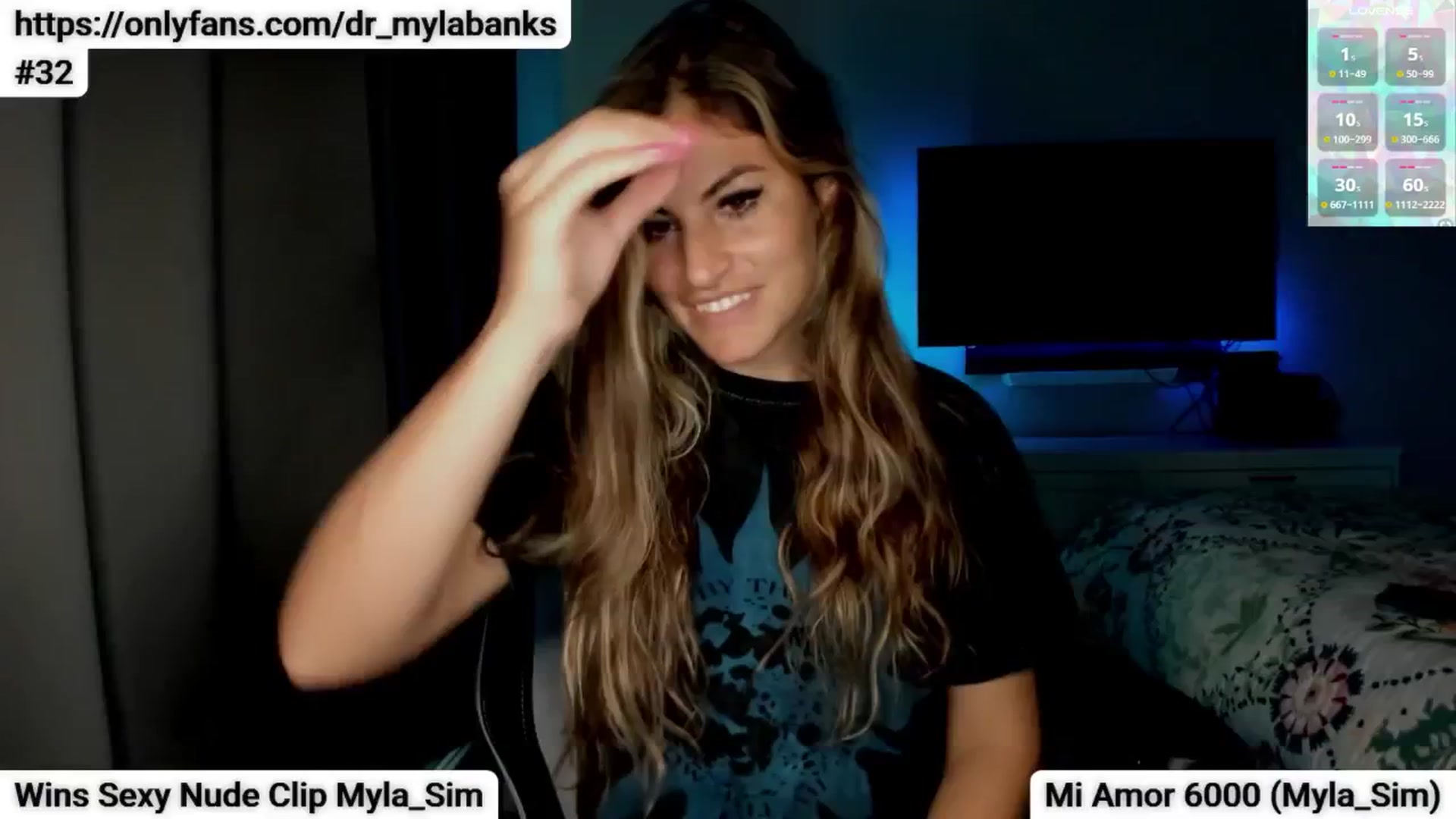 Gallery image thumbnail from MylaBanks's myfreecams stream on, 05/18/2025, 18:45 image 12 of 20