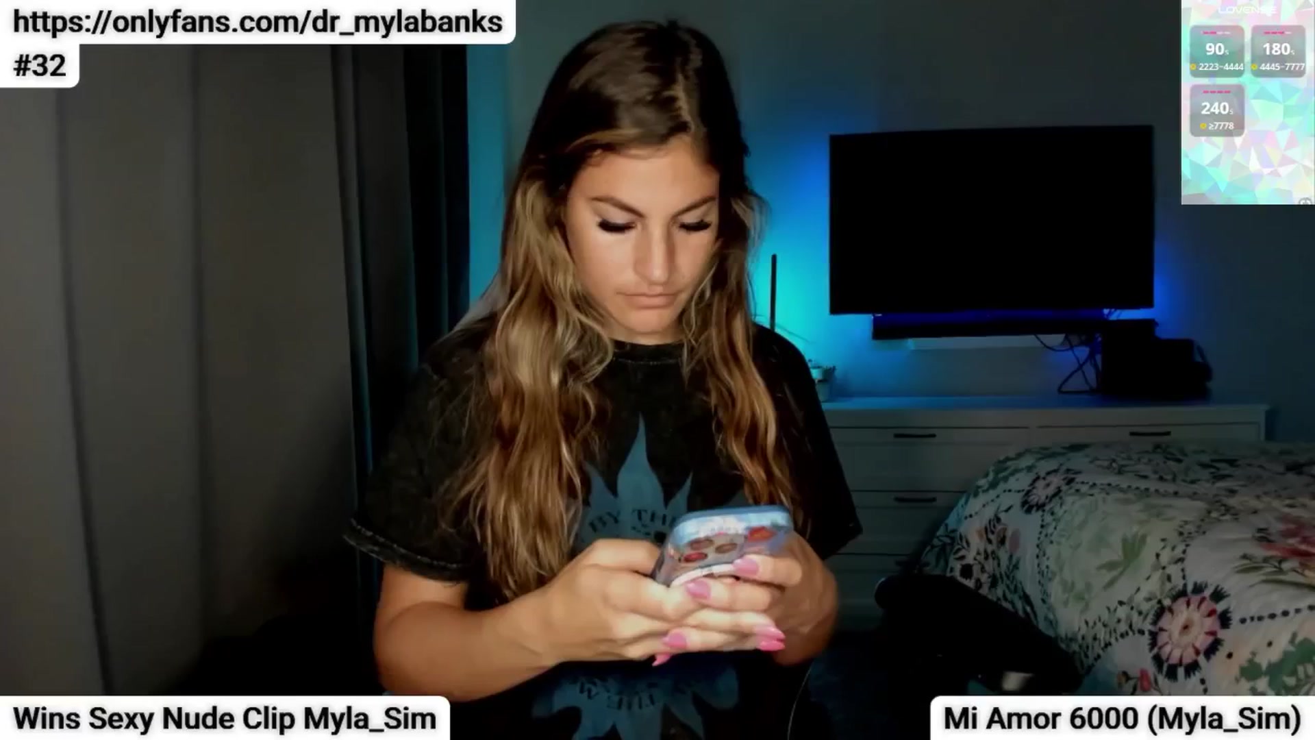 Gallery image thumbnail from MylaBanks's myfreecams stream on, 05/18/2025, 18:45 image 8 of 20