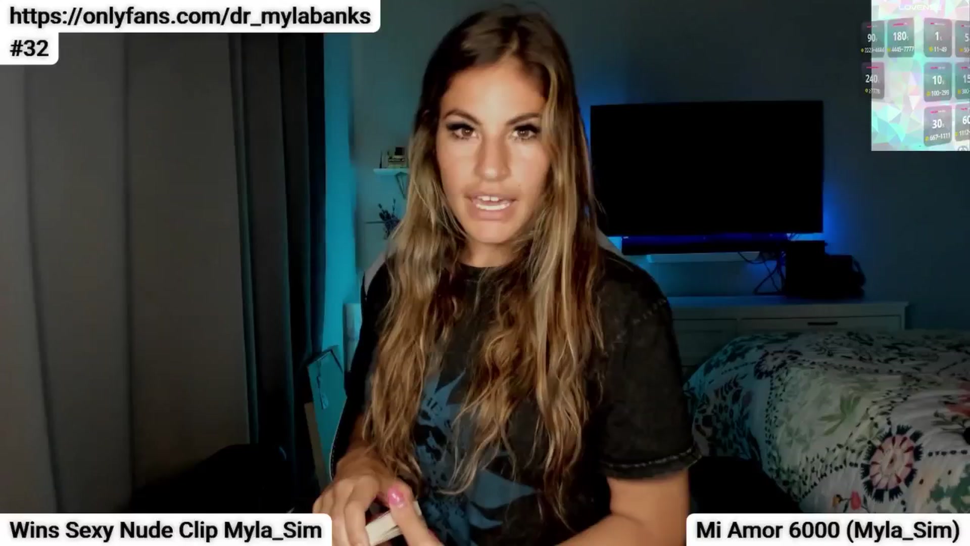 Gallery image thumbnail from MylaBanks's myfreecams stream on, 05/18/2025, 18:45 image 2 of 20