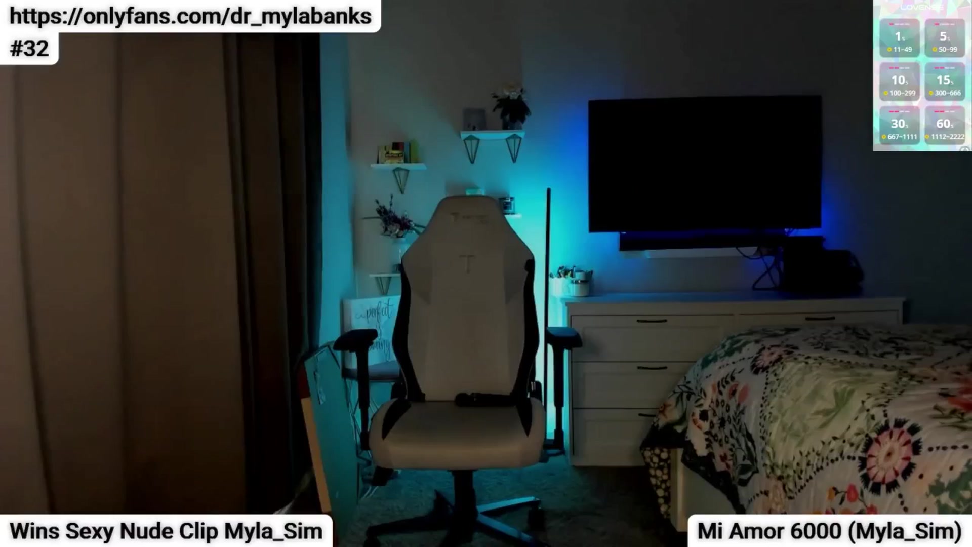 Gallery image thumbnail from MylaBanks's myfreecams stream on, 05/18/2025, 18:45 image 5 of 20