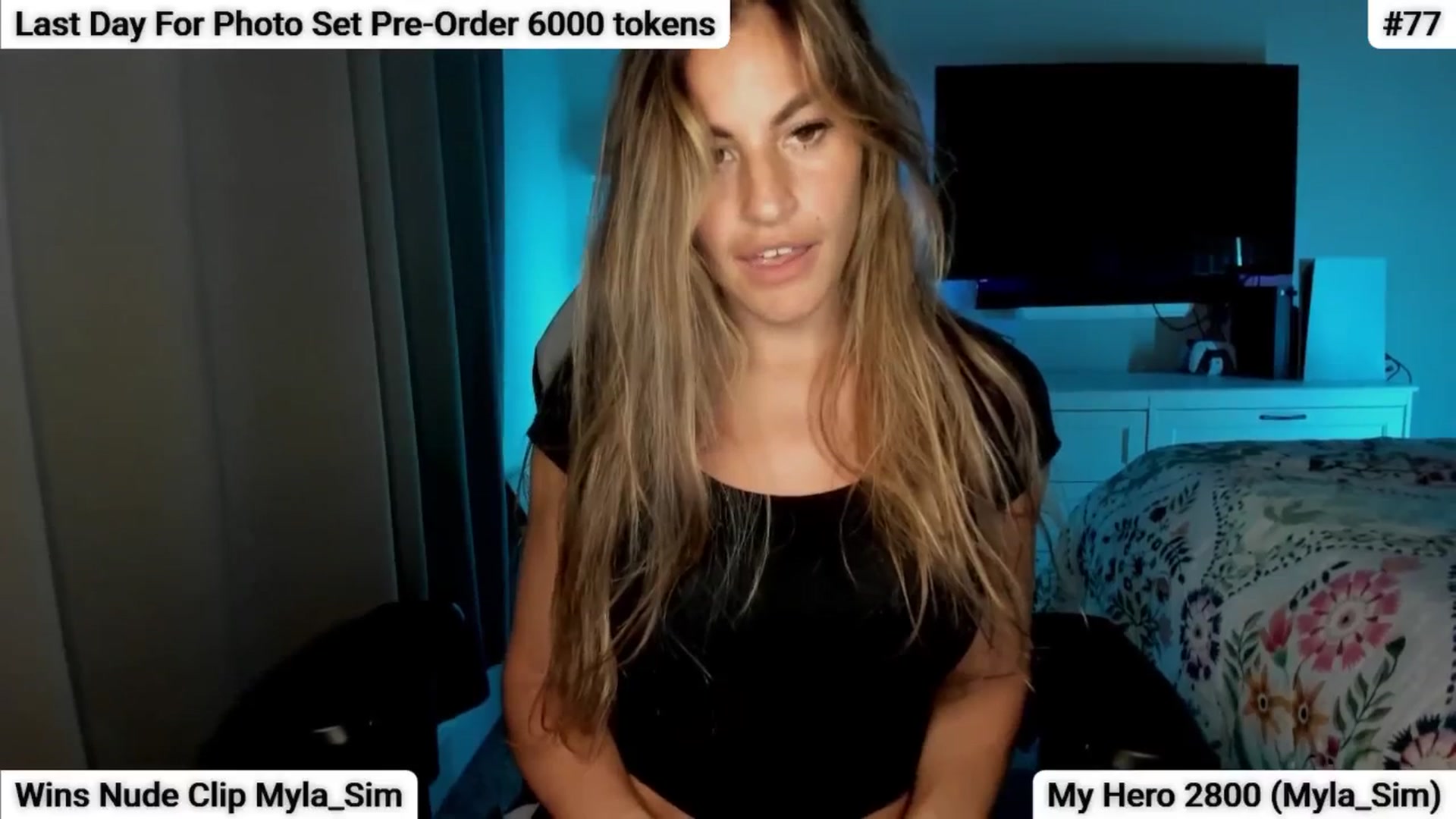 Gallery image thumbnail from MylaBanks's myfreecams stream on, 06/04/2025, 01:11 image 14 of 20