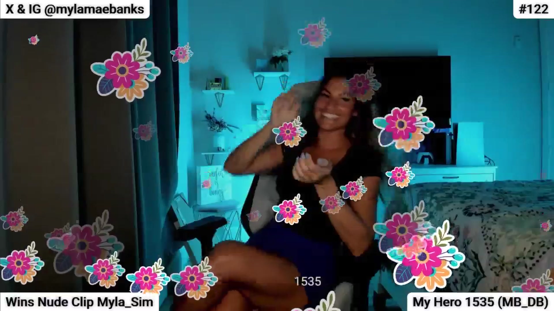 Gallery image thumbnail from MylaBanks's myfreecams stream on, 07/18/2025, 02:45 image 5 of 20