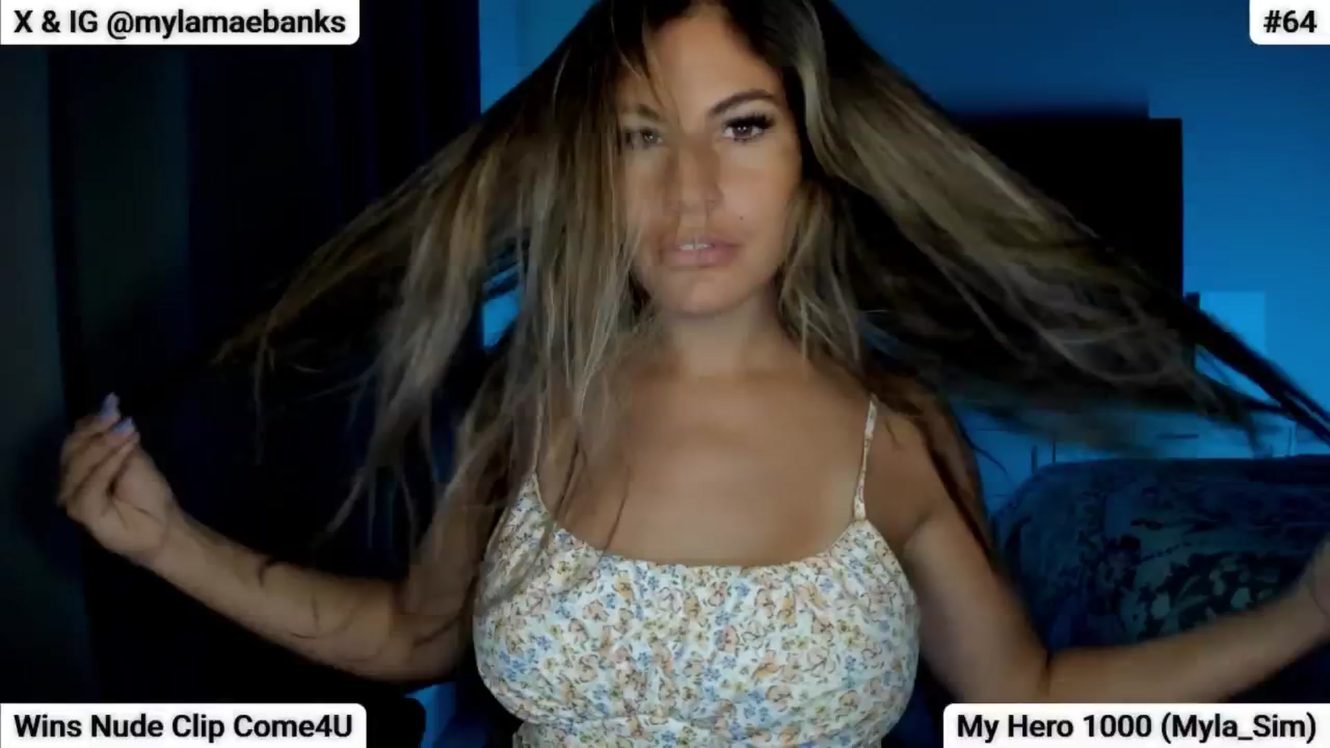 Gallery image thumbnail from MylaBanks's myfreecams stream on, 07/21/2025, 18:05 image 15 of 20