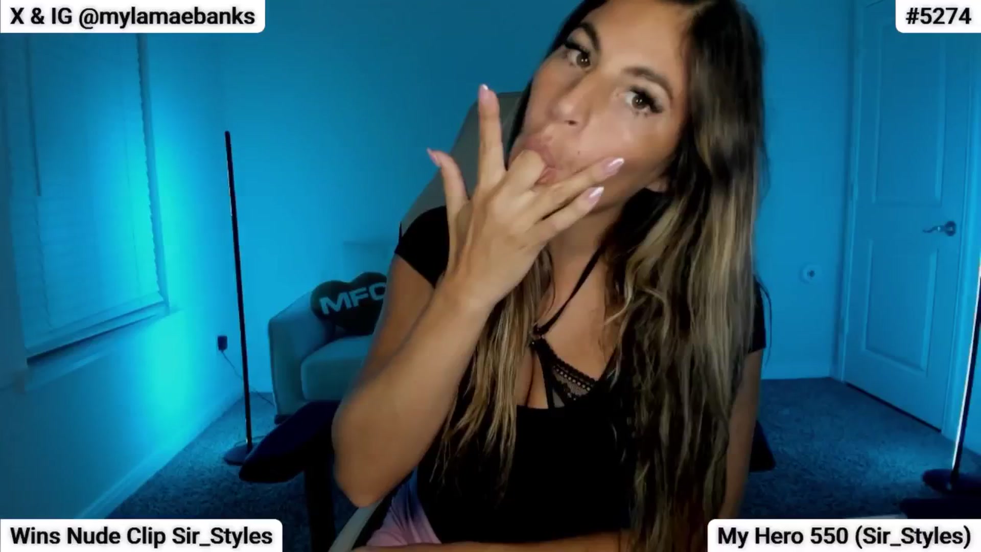 Gallery image thumbnail from MylaBanks's myfreecams stream on, 09/06/2025, 04:13 image 5 of 20